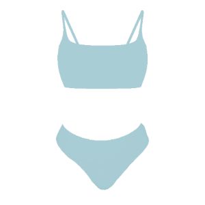 Ocean Blue Signature Bra & Knickers Set sold by Honeyz