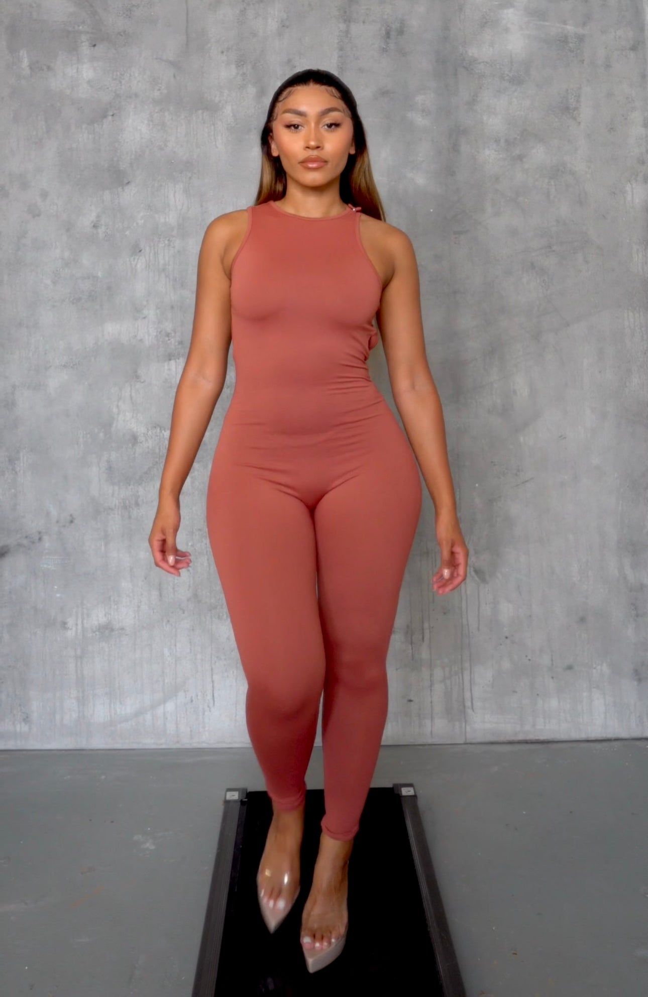 Rust H Jumpsuit sold by Honeyz product image thumbnail 5