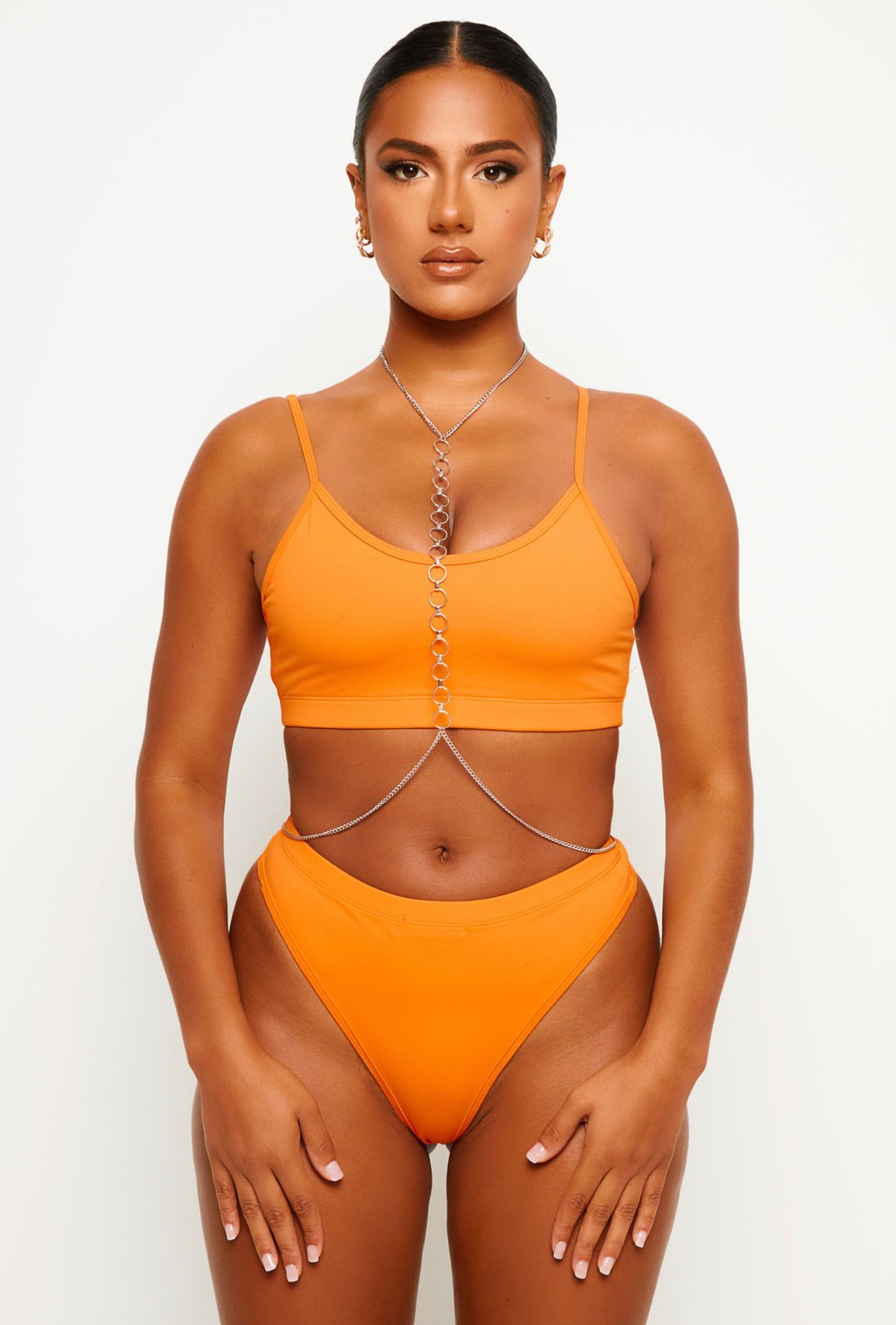 Loop Bikini Chain Silver sold by Honeyz