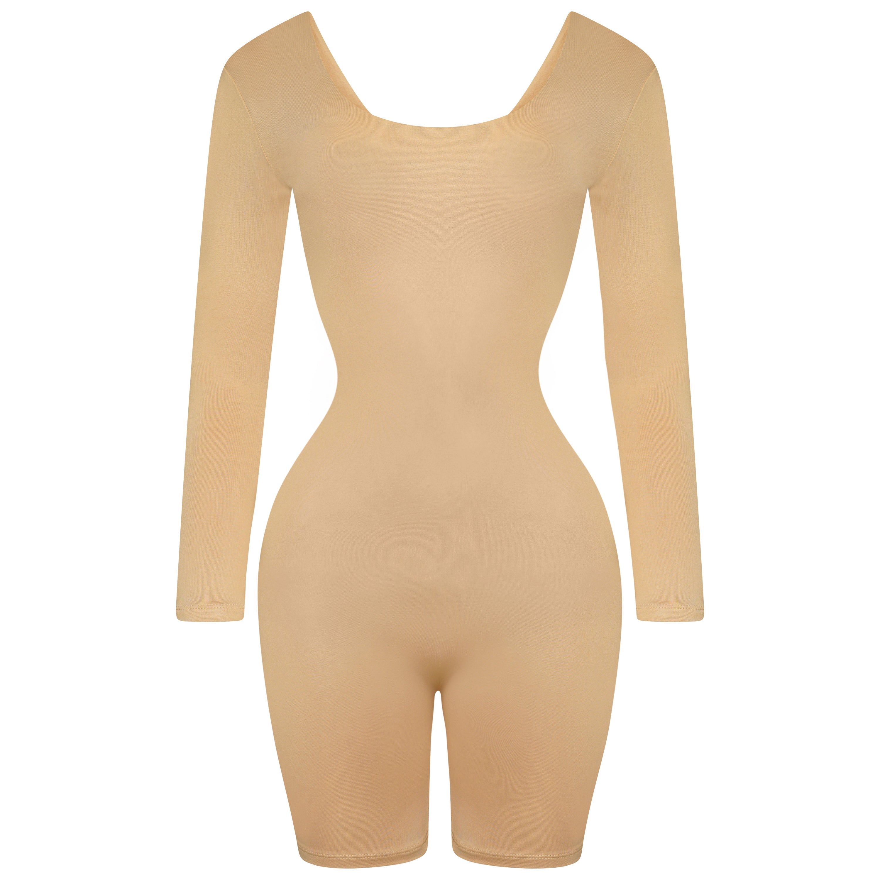 Beige Double Up Playsuit sold by Honeyz product image thumbnail 4