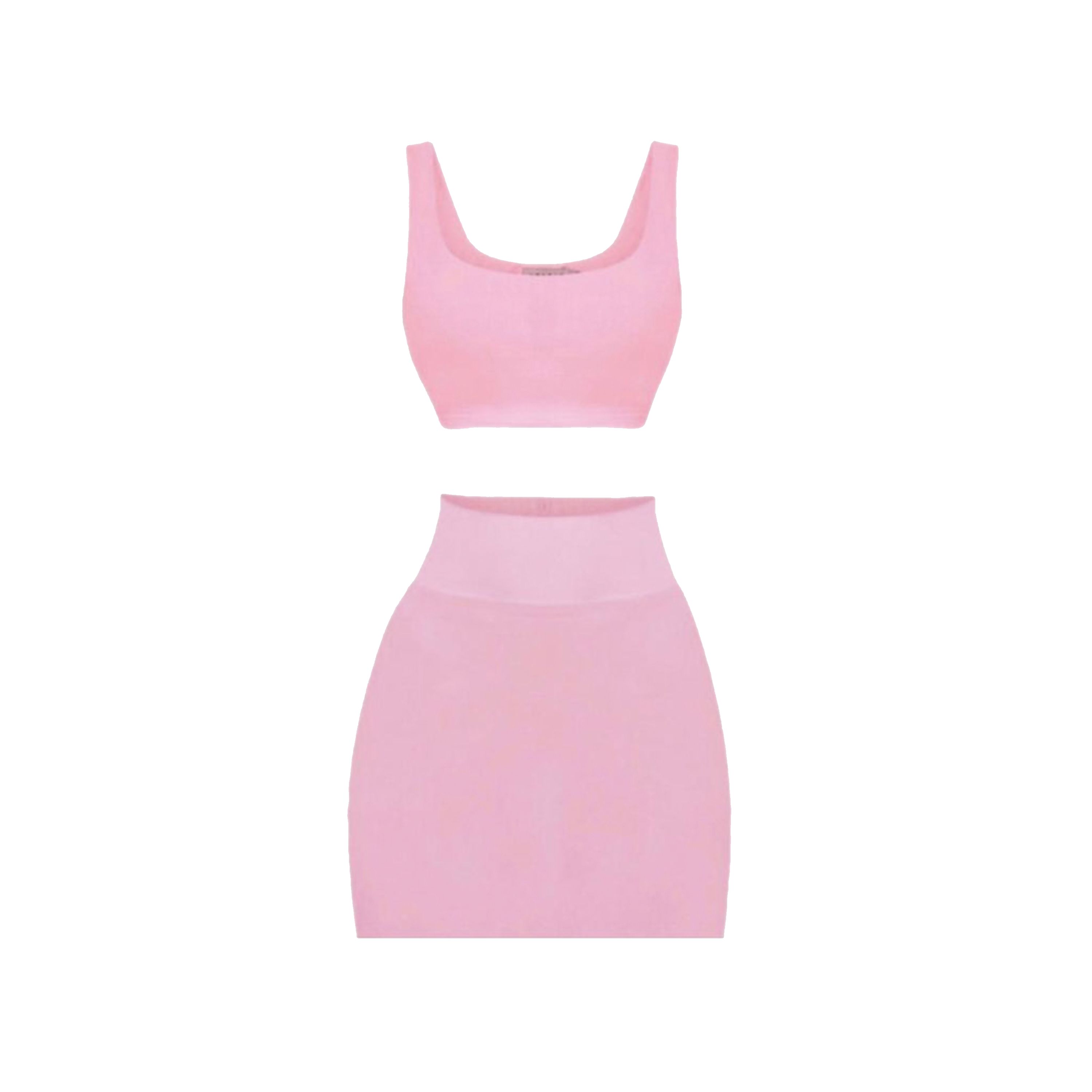 Pink Soft Bandage Two Piece Mini sold by Honeyz
