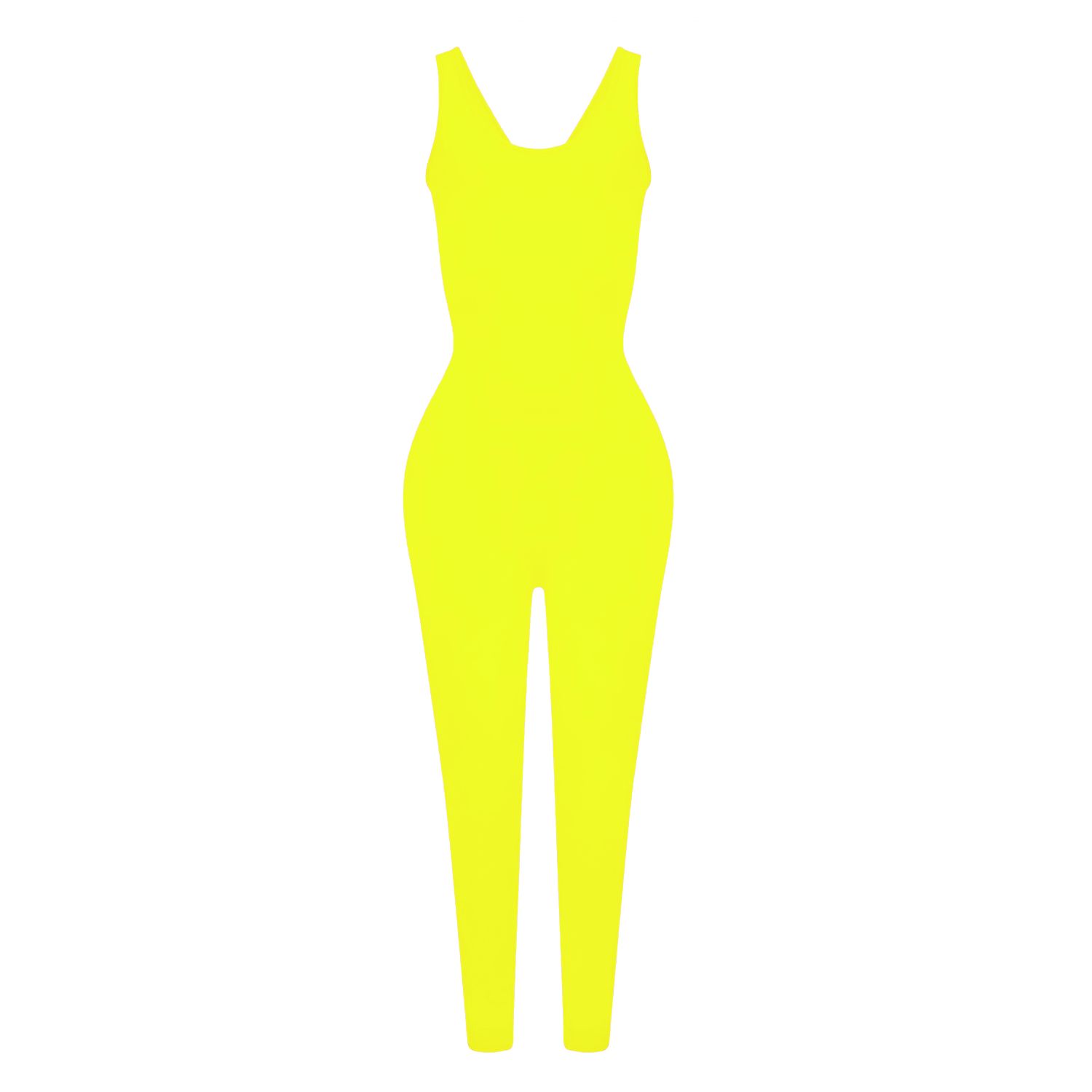 Neon Yellow Jumpsuit- 2way wear sold by Honeyz