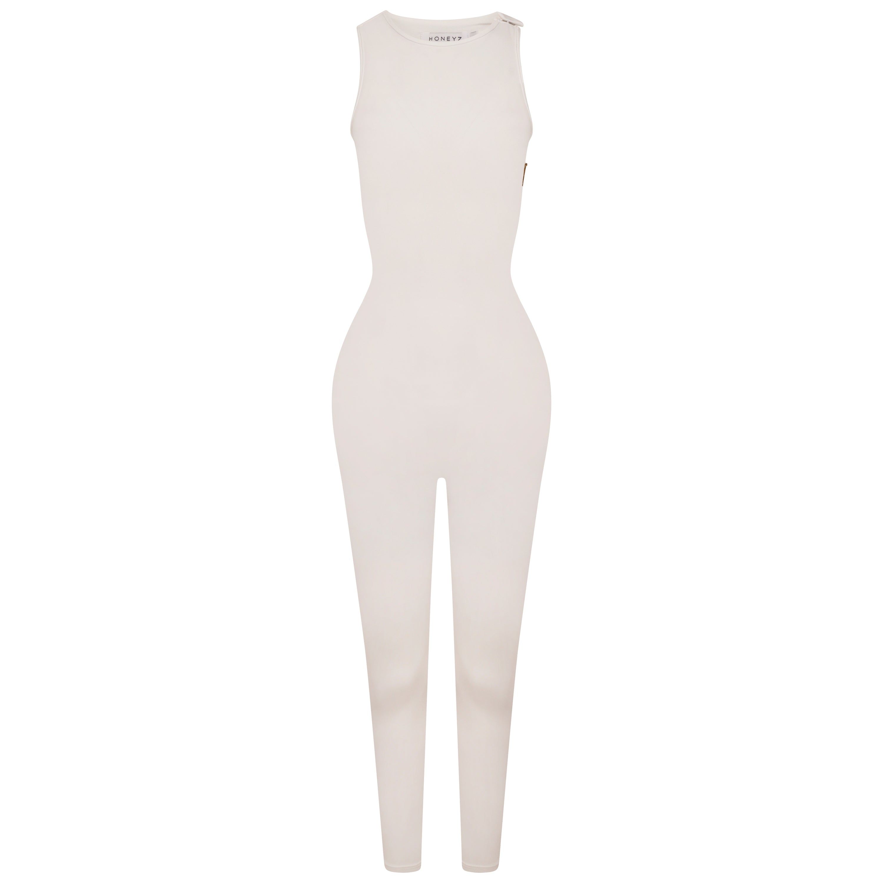 White H Jumpsuit sold by Honeyz product image thumbnail 4