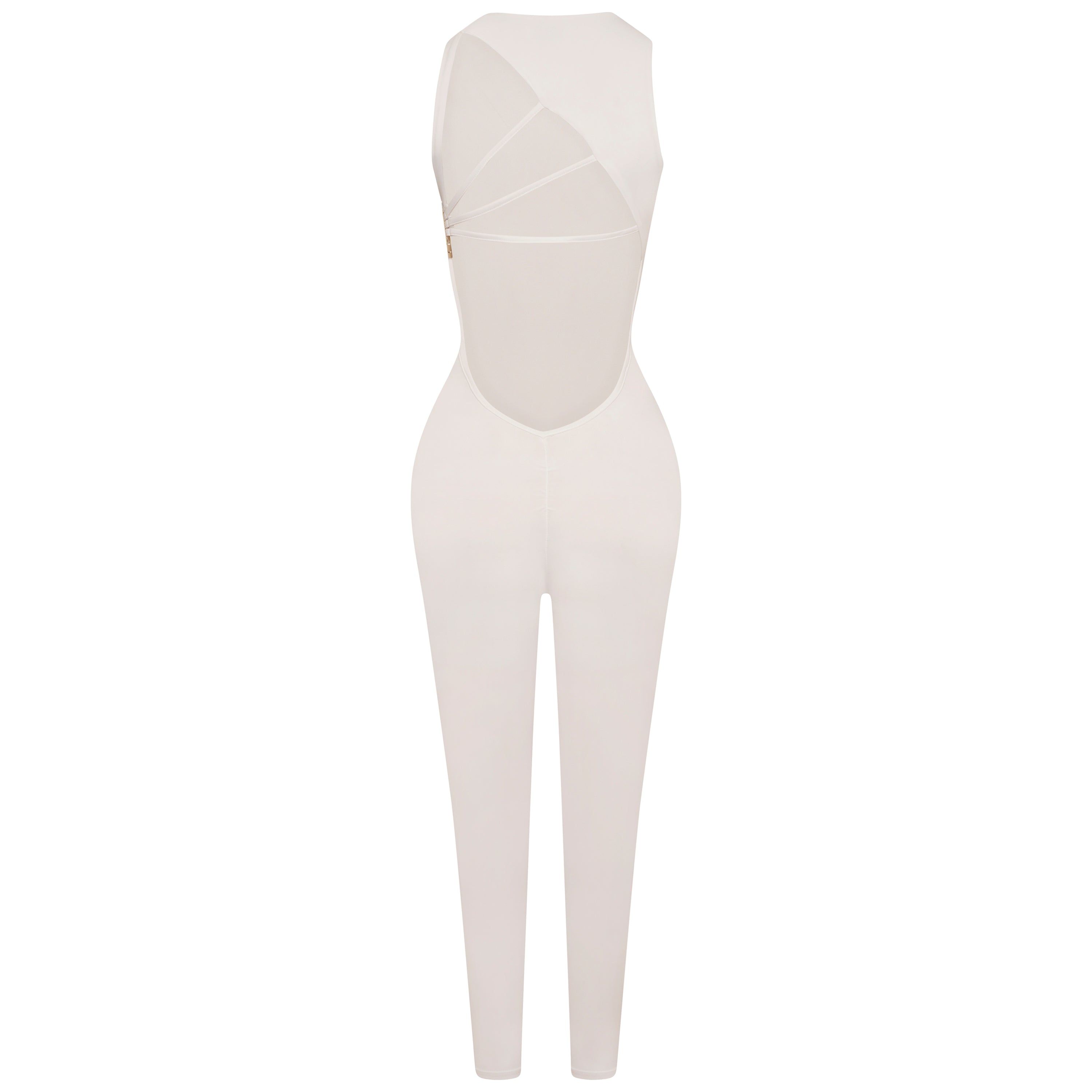 White H Jumpsuit sold by Honeyz product image thumbnail 5