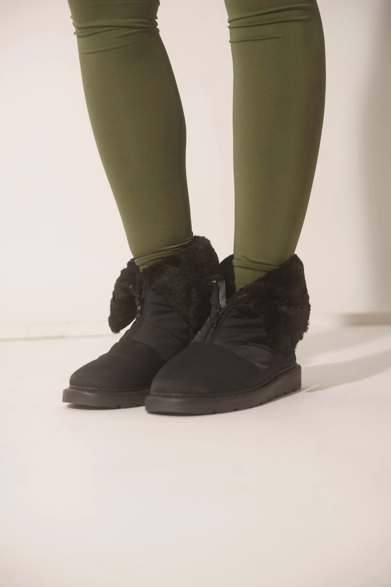 Black Fluffy Boots sold by Honeyz product image thumbnail 2