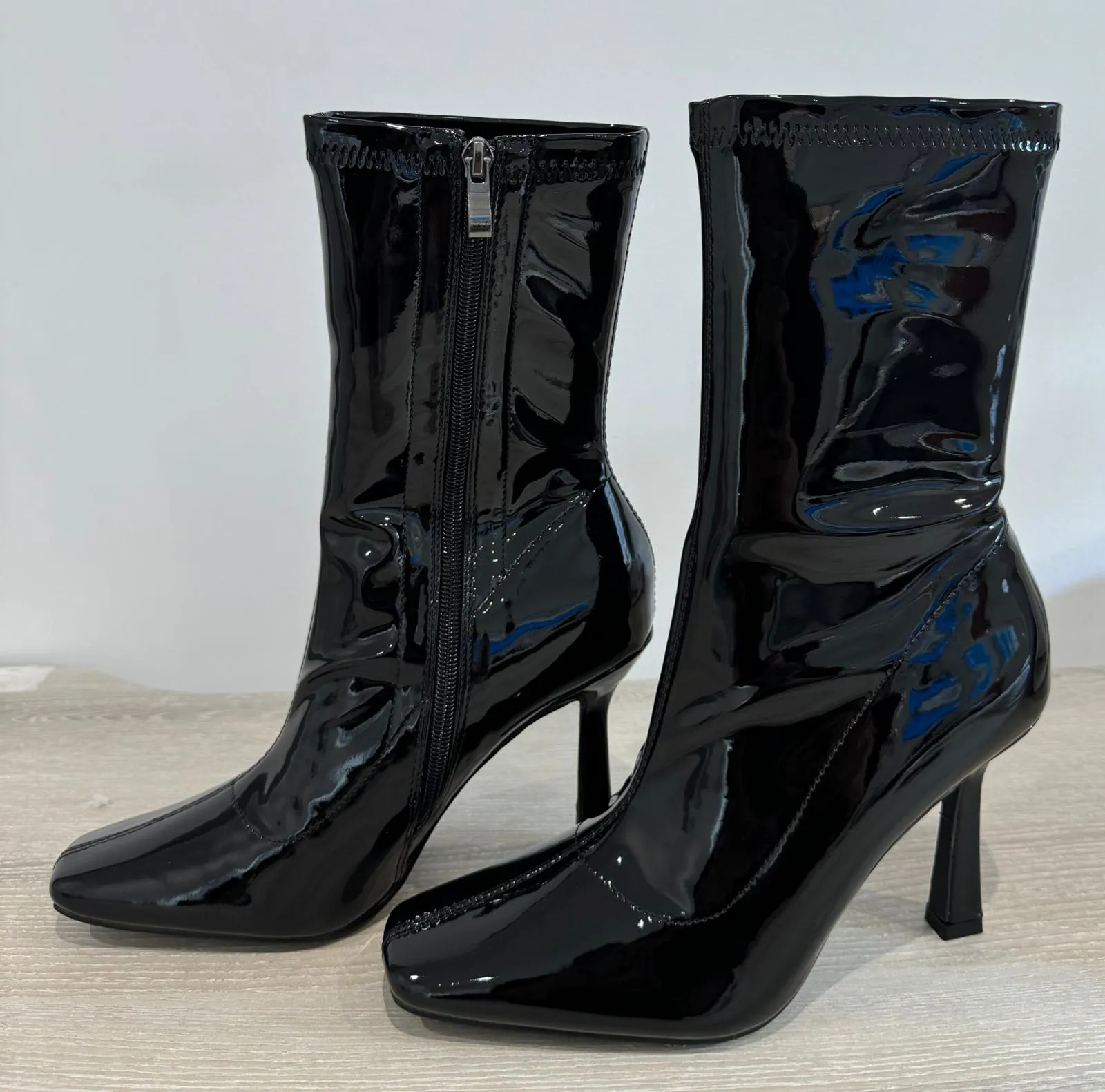 Patent Booties sold by Honeyz product image thumbnail 3