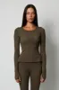 Khaki Soft Basic 2Piece sold by Honeyz