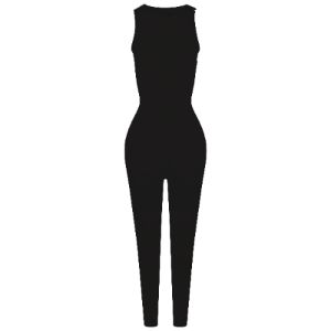 Black H Jumpsuit sold by Honeyz