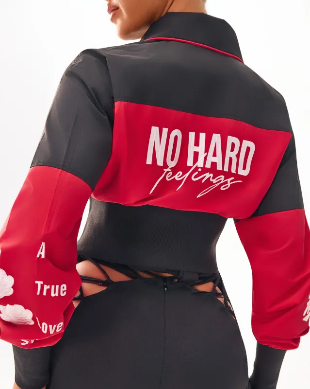 No Hard Feelings Bomber sold by Honeyz