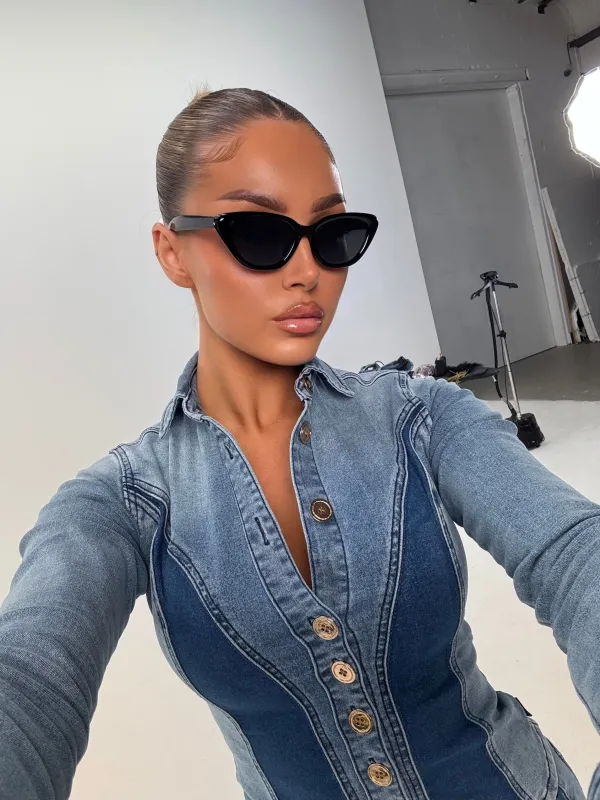 First Lady Denim Shirt sold by Honeyz