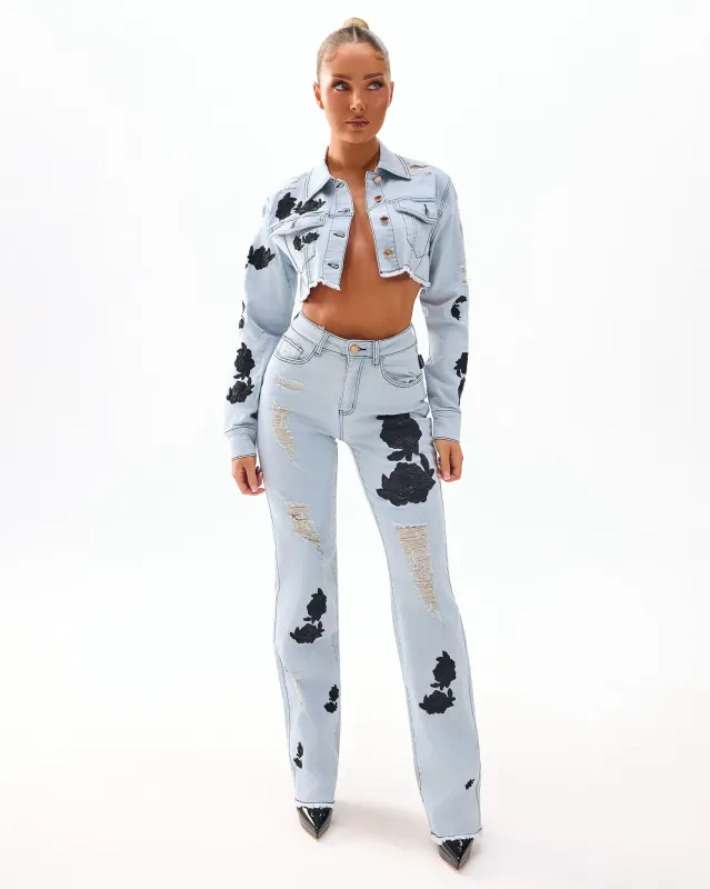 Fatal Rose Jeans sold by Honeyz