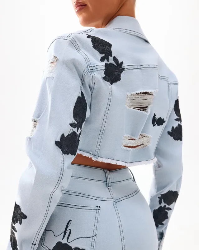 Fatal Rose Jacket sold by Honeyz