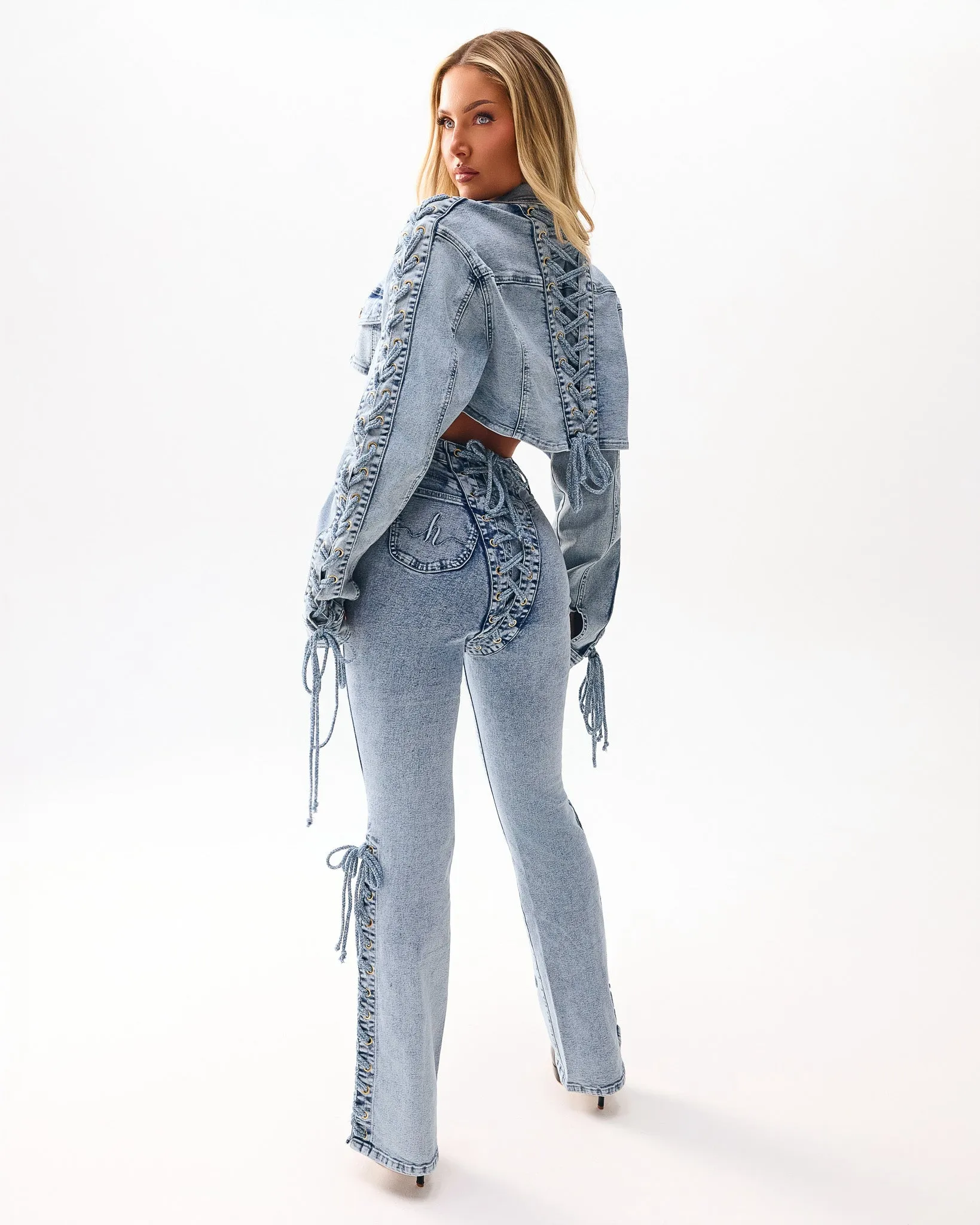 Queen Pin Jeans sold by Honeyz product image thumbnail 2