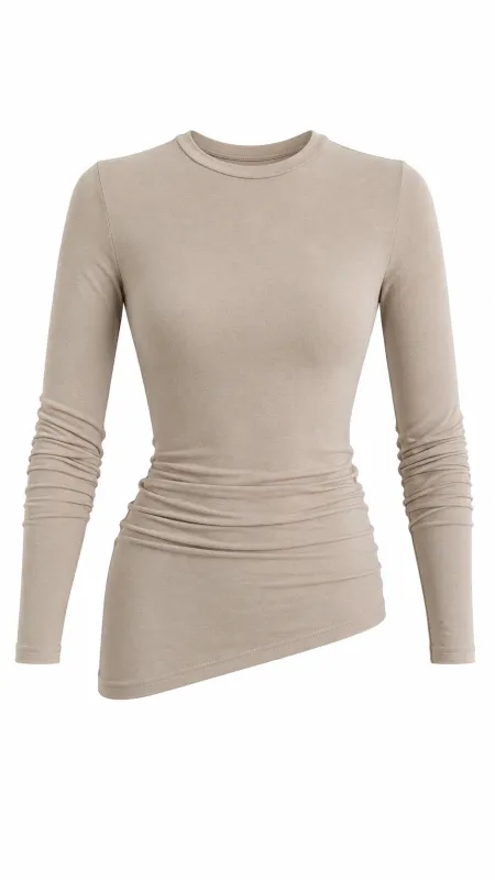 Butter Soft Top Beige *Pre Order June 20-30th Delivery* made by Honeyz