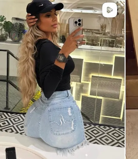 Light Denim Locked In Shorts sold by Honeyz product image thumbnail 3