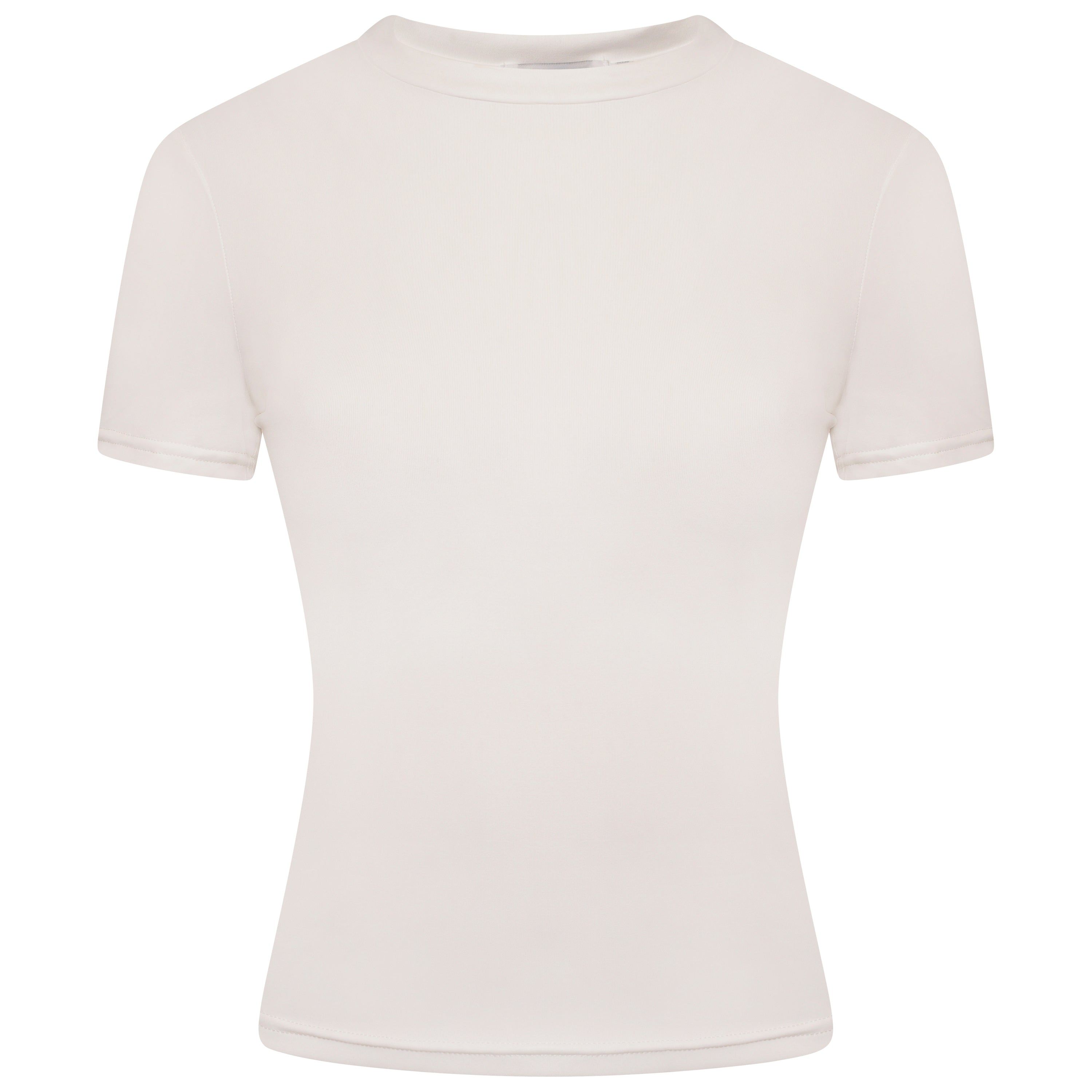 White Signature Tee sold by Honeyz product image thumbnail 2