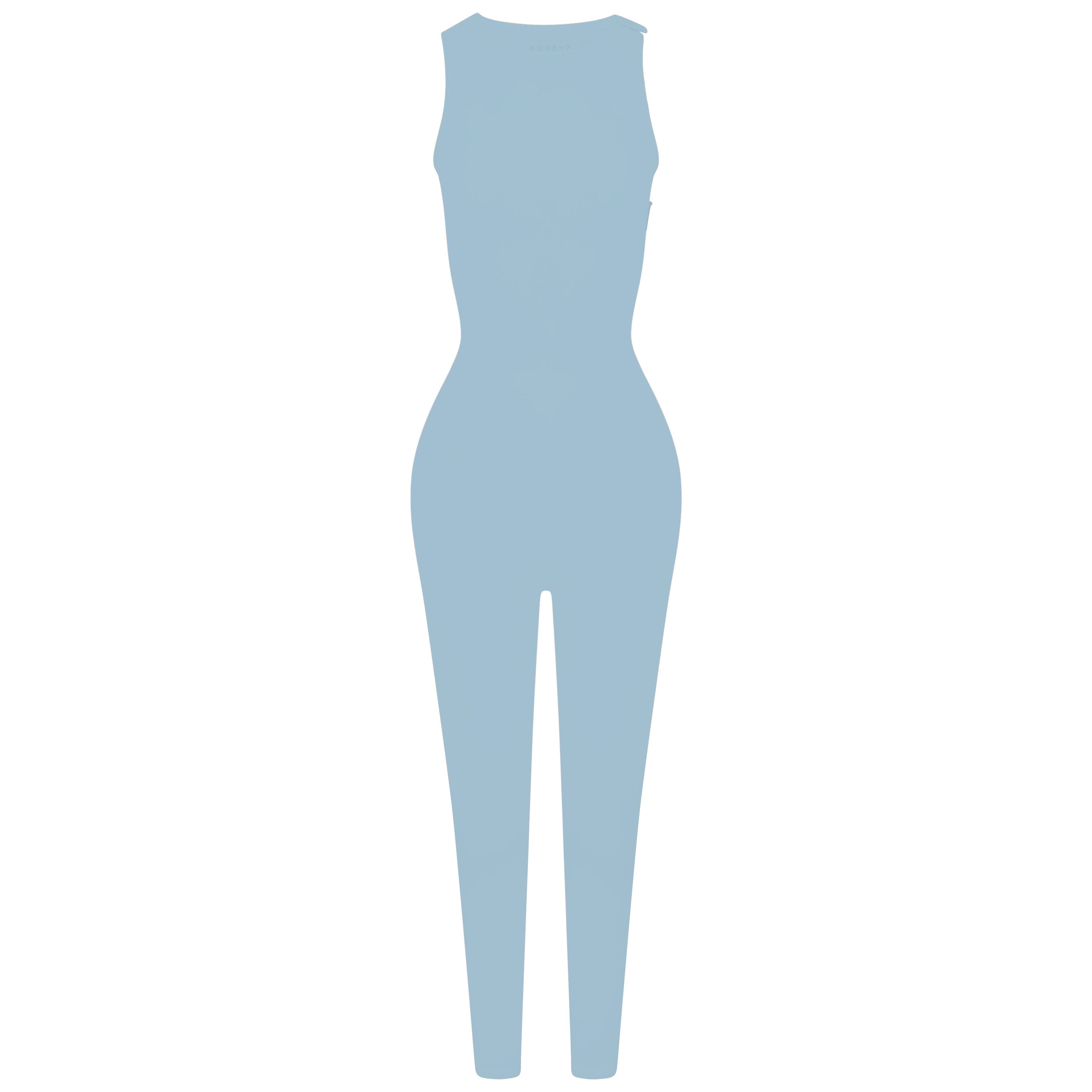 Sky Blue H Jumpsuit sold by Honeyz