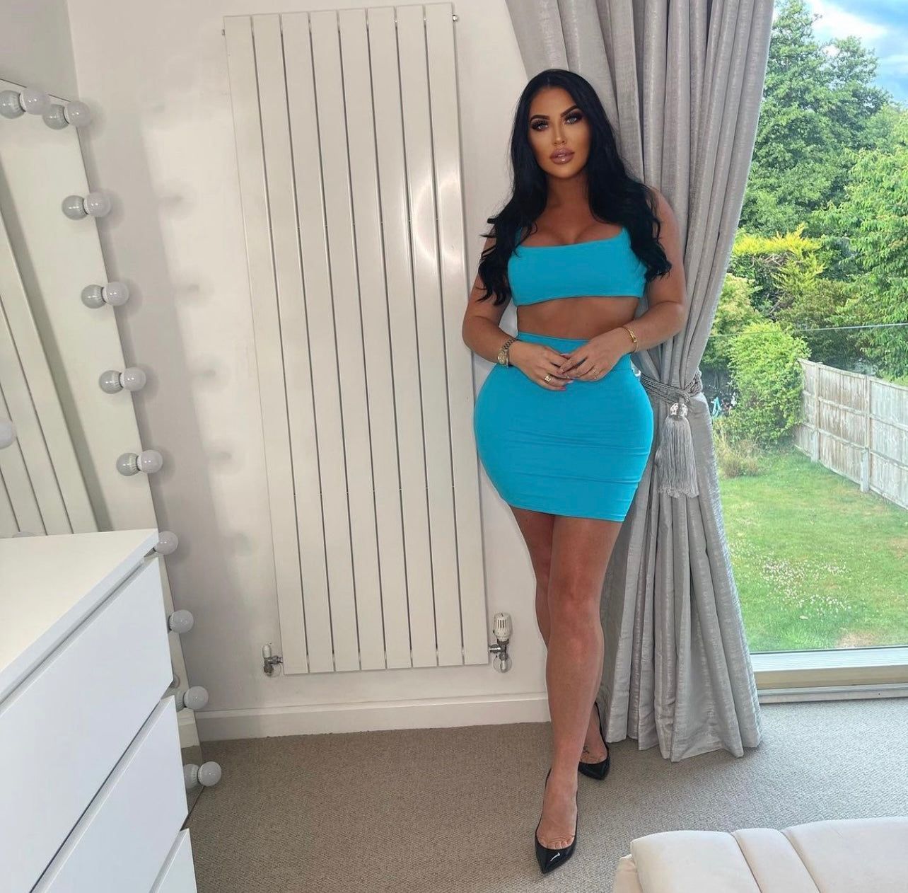 Turquoise Two Piece Mini sold by Honeyz product image thumbnail 4