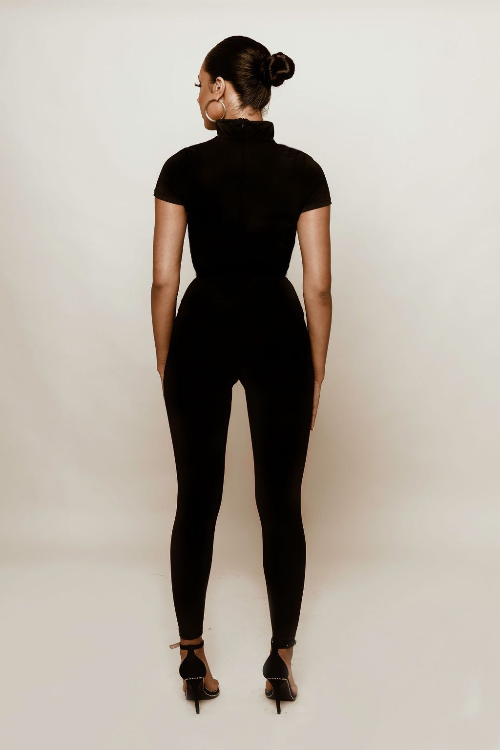 Black High Waisted Leggings sold by Honeyz product image thumbnail 5