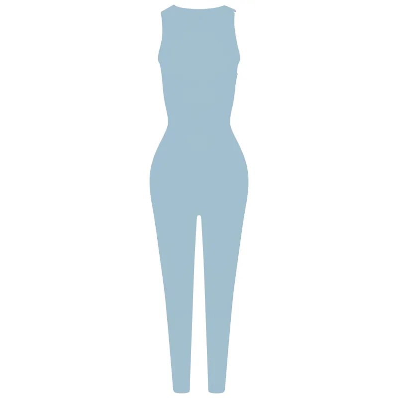 Sky Blue H Jumpsuit sold by Honeyz
