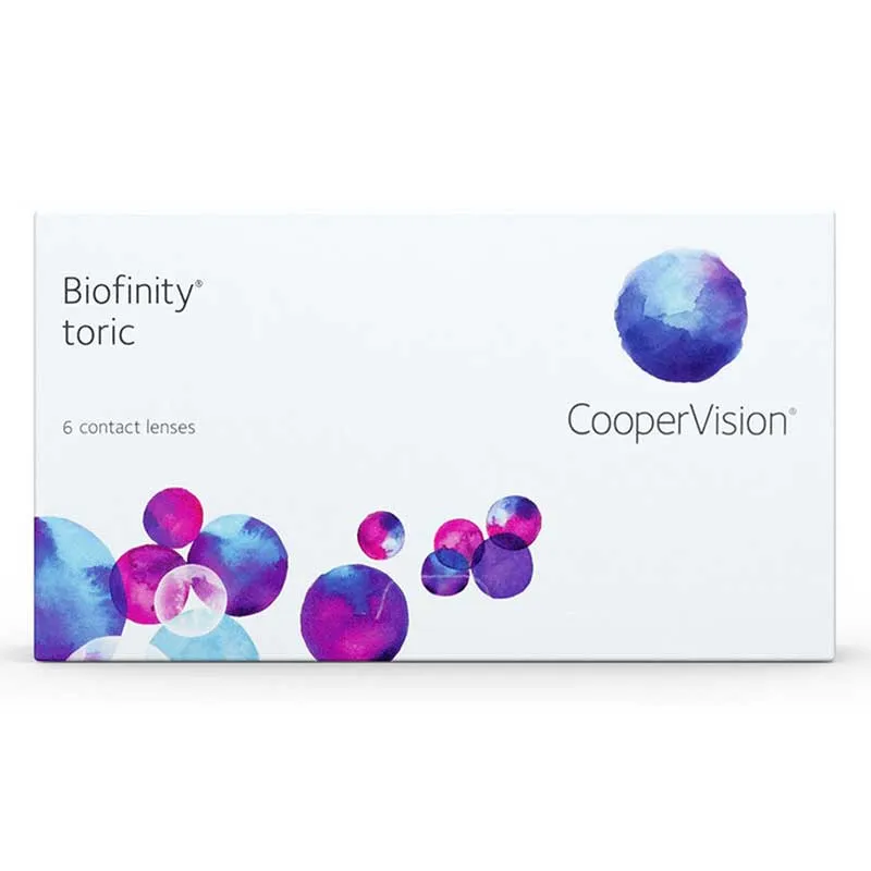 Biofinity Toric 6-pack sold by Ollie Quinn