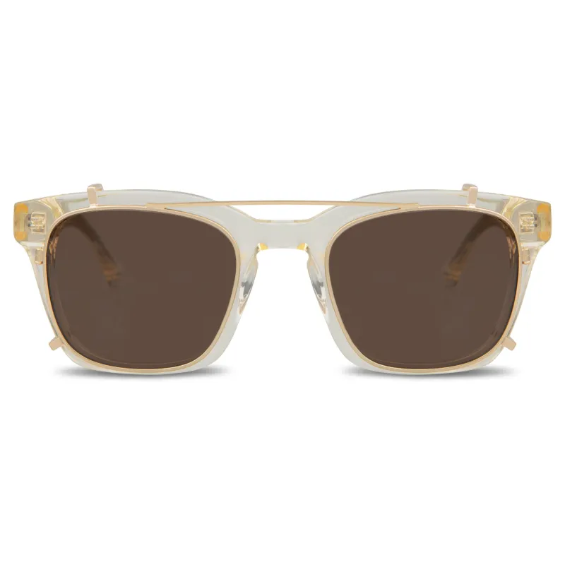 Drew Clip-on Matte Gold made by Ollie Quinn