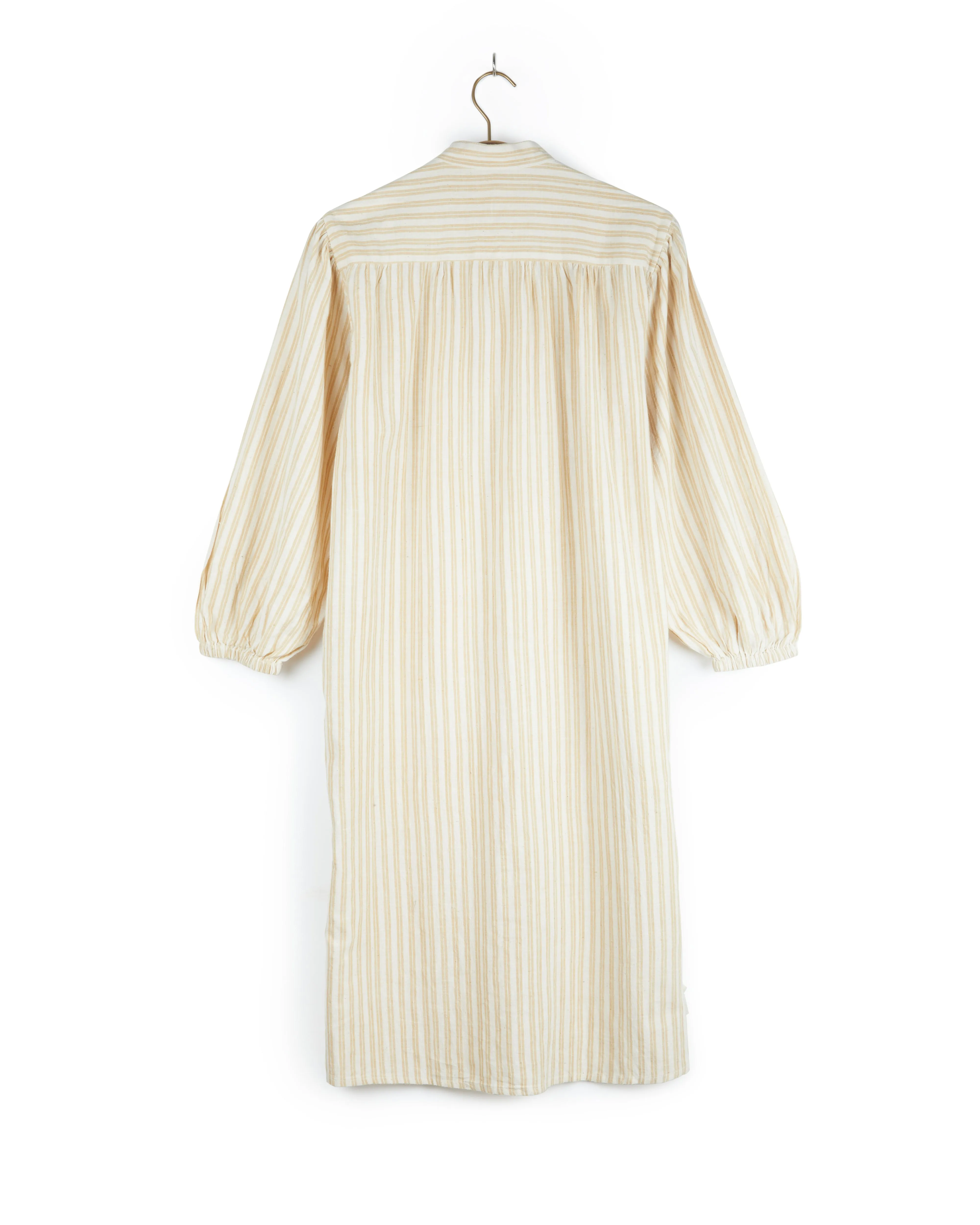 Samira Tunic in Yellow Stripes sold by The Umber & Ochre product image thumbnail 3