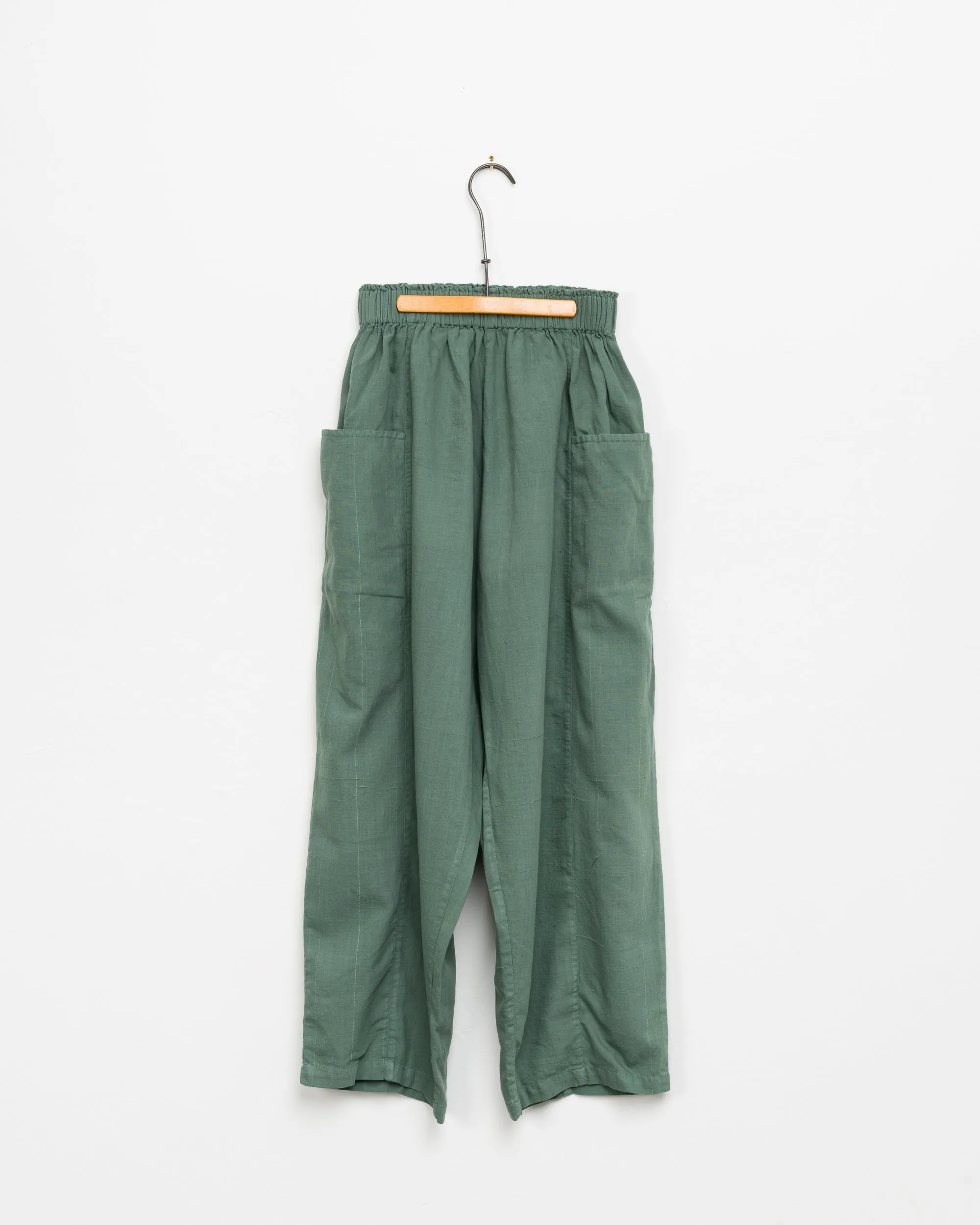Maya Front Pocket Pant in Cyan sold by The Umber & Ochre product image thumbnail 2