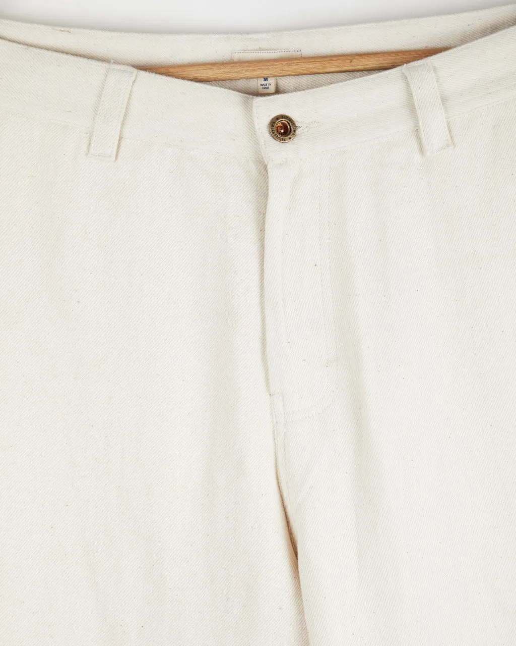 WOMEN TAMAL PANT COTTON DENIM IN NATURAL sold by The Umber & Ochre product image thumbnail 2