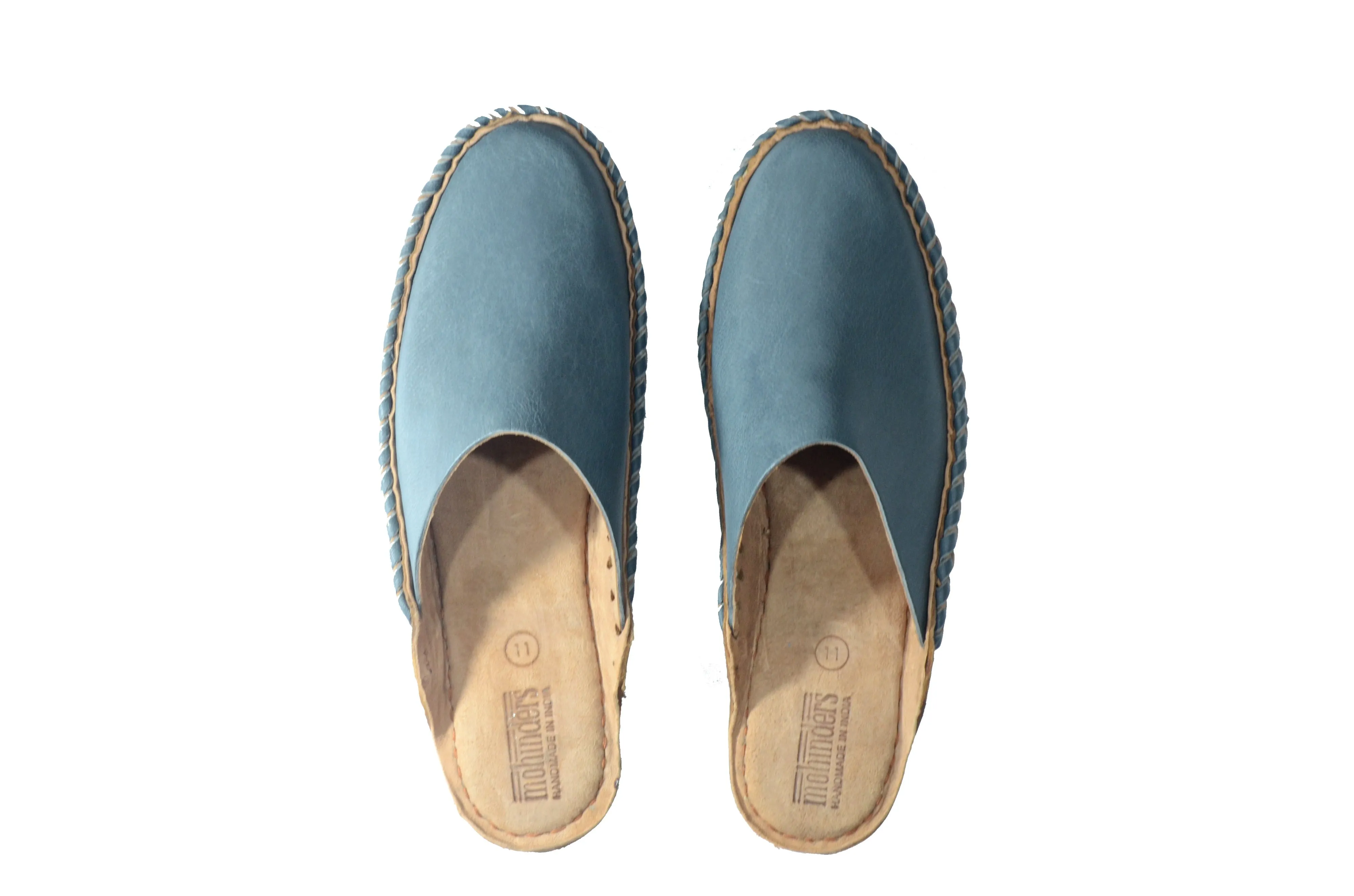 Men's Soft Solid City Slide in Blue sold by The Umber & Ochre product image thumbnail 2