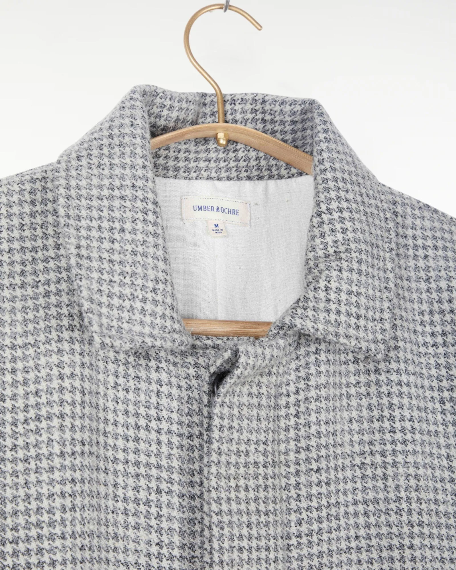 Taaj Long Wool Coat (Grey) sold by The Umber & Ochre product image thumbnail 2