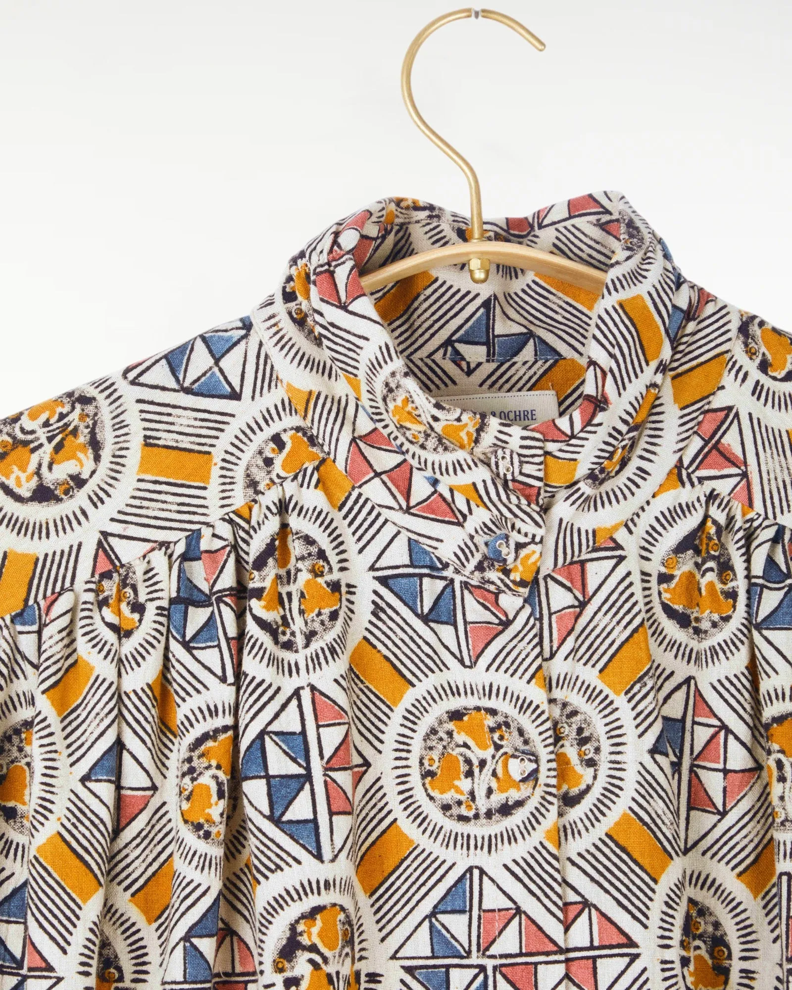 Samira Tunic Kora Tile Print sold by The Umber & Ochre product image thumbnail 2