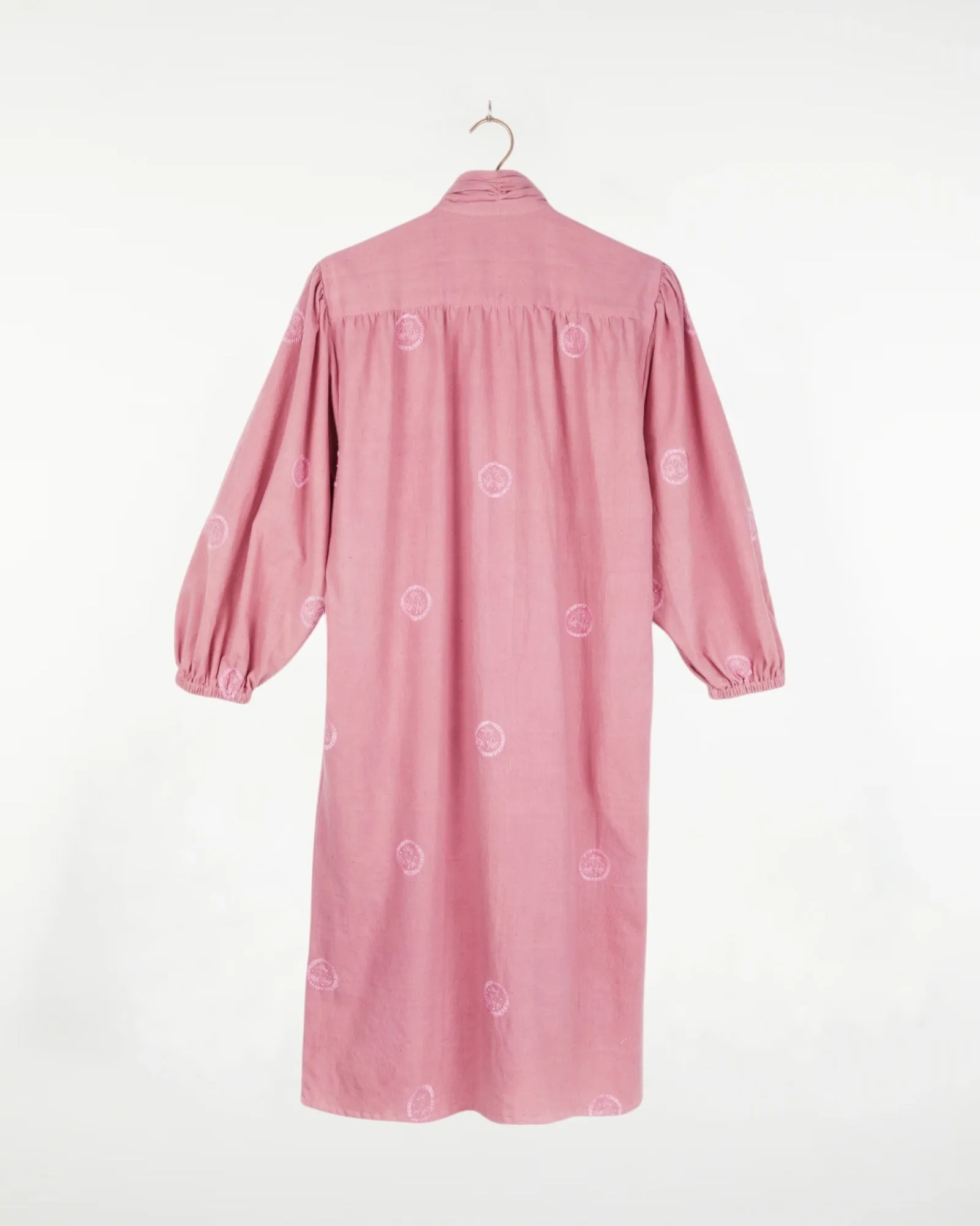 Samira Tunic Kora Dusty Rose with Embroidery sold by The Umber & Ochre product image thumbnail 3