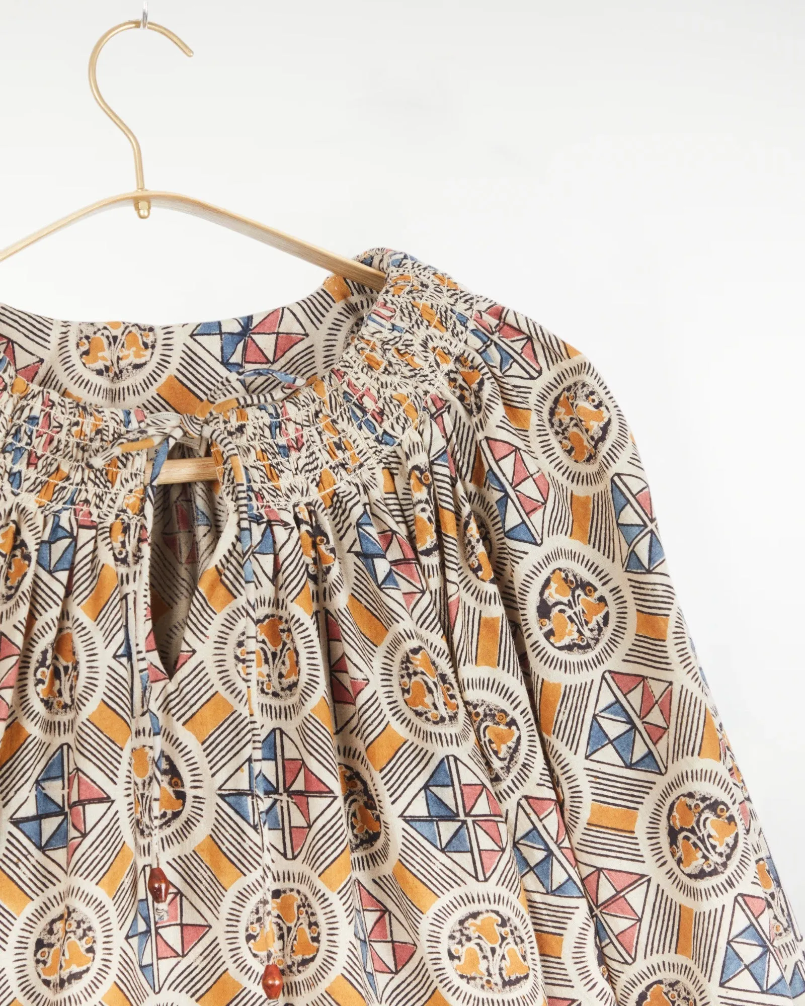 Priti Top Muslin Tile Print sold by The Umber & Ochre product image thumbnail 2