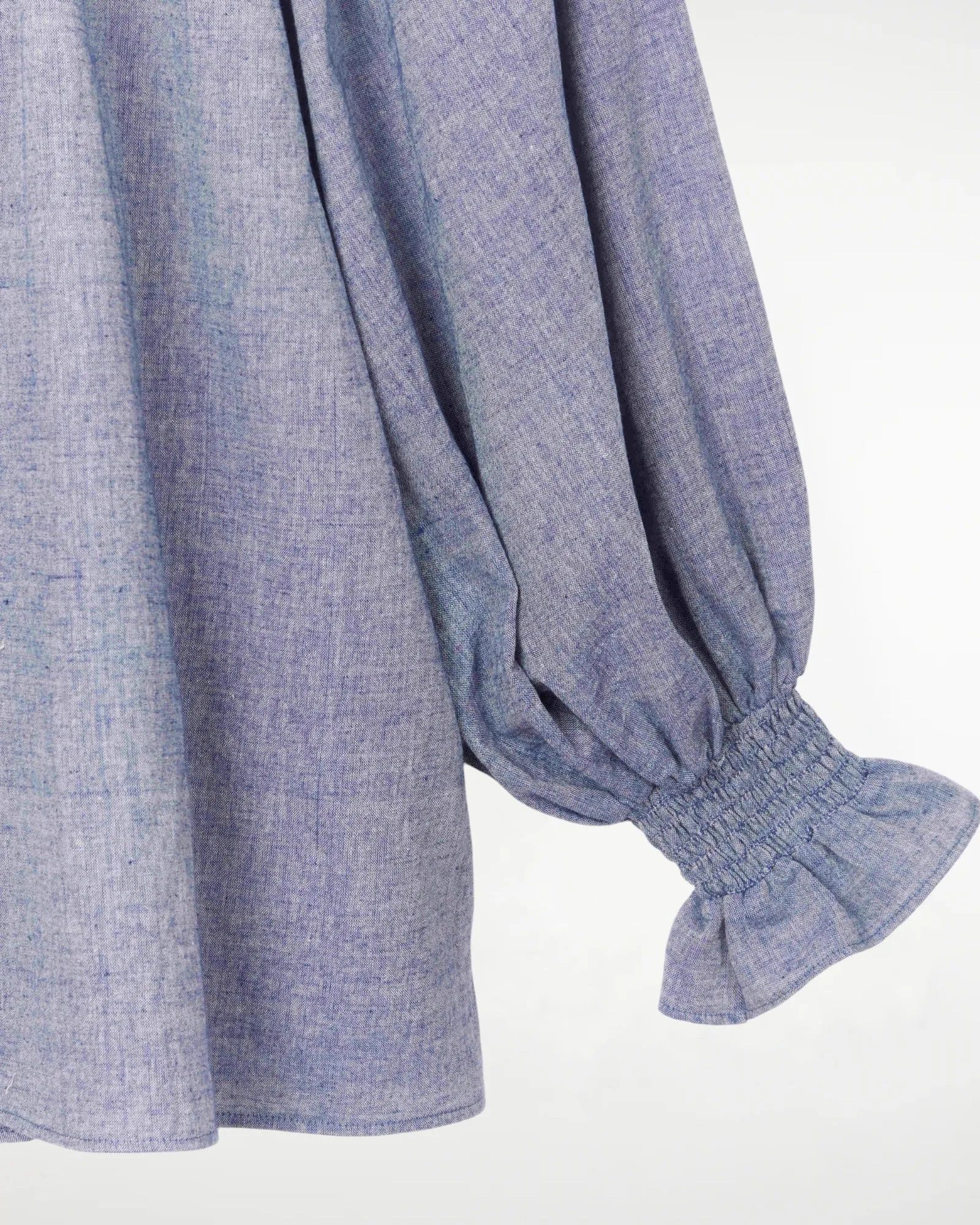 Priti Top Muslin Indigo sold by The Umber & Ochre product image thumbnail 4