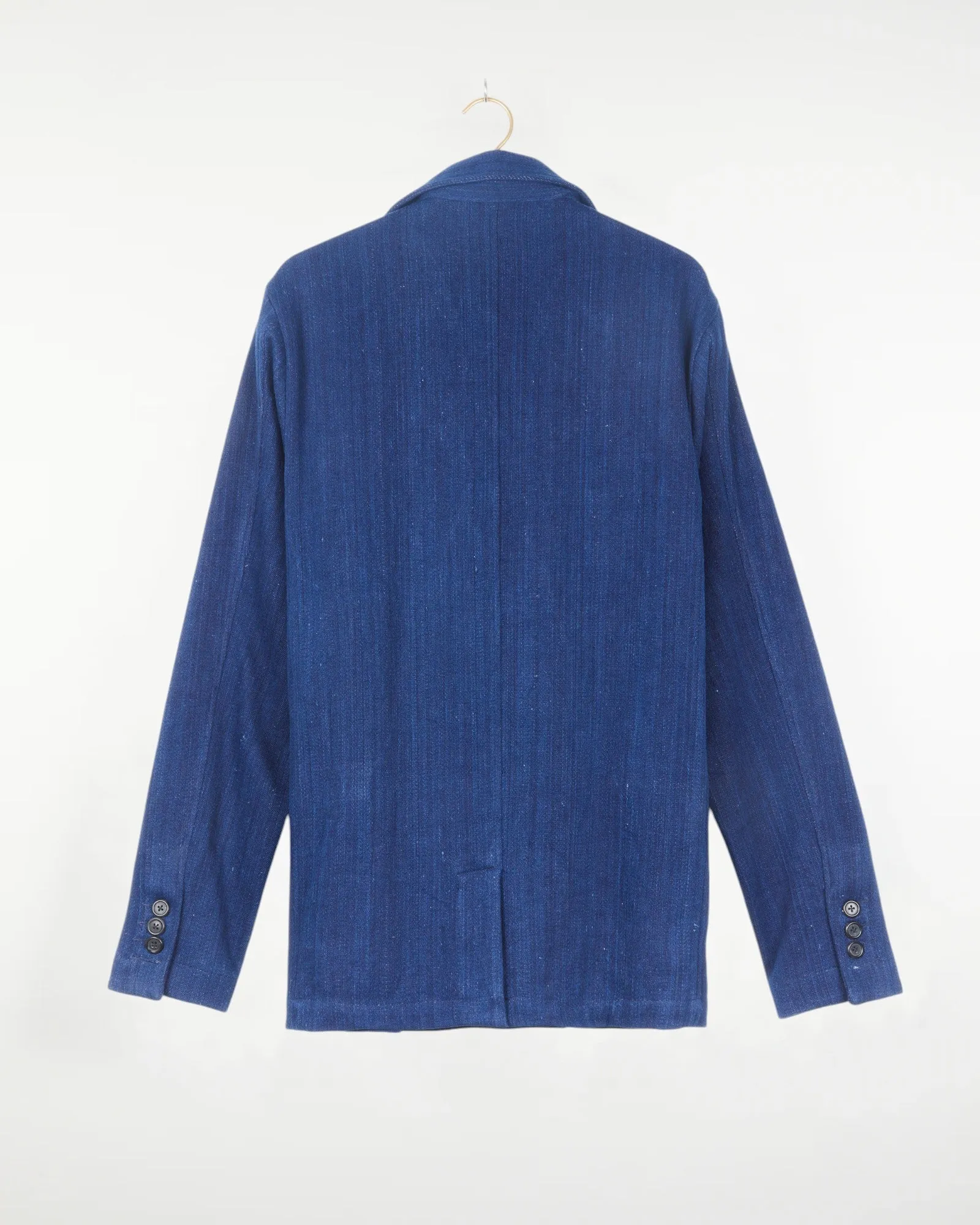 Parvati Unisex Blazer Cotton Twill Indigo sold by The Umber & Ochre product image thumbnail 4
