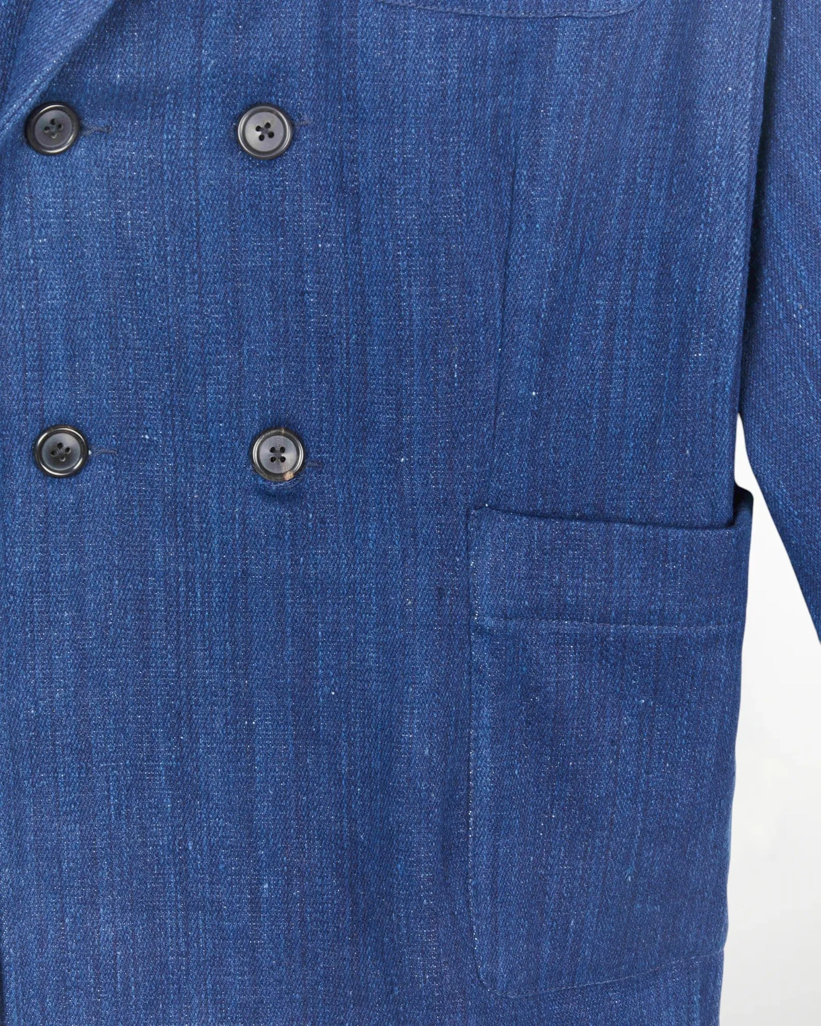 Parvati Unisex Blazer Cotton Twill Indigo sold by The Umber & Ochre product image thumbnail 3