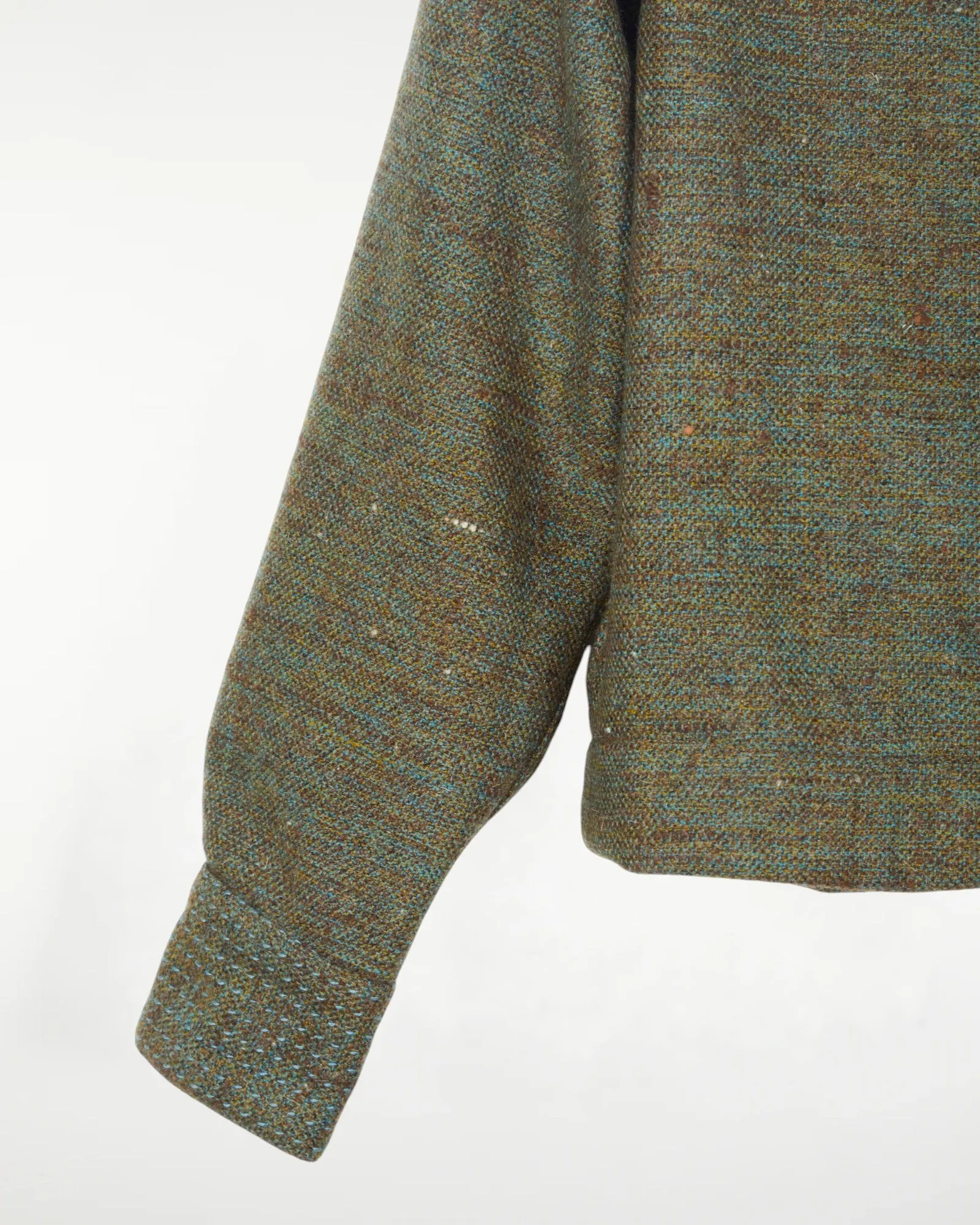 Padma Jacket - Mélange Wool in Marine sold by The Umber & Ochre product image thumbnail 3
