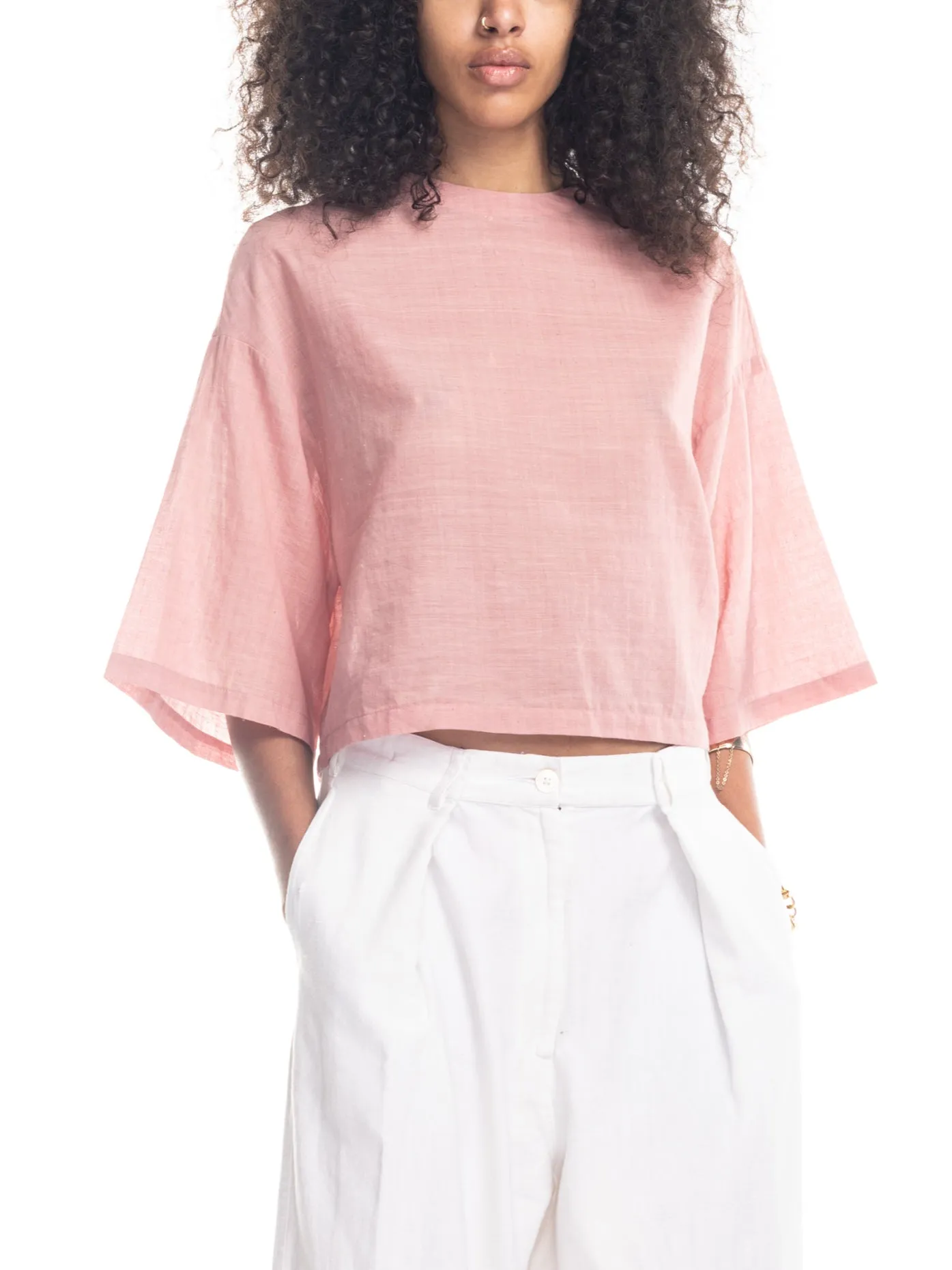 May Boxy Tee in Opal sold by The Umber & Ochre product image thumbnail 2