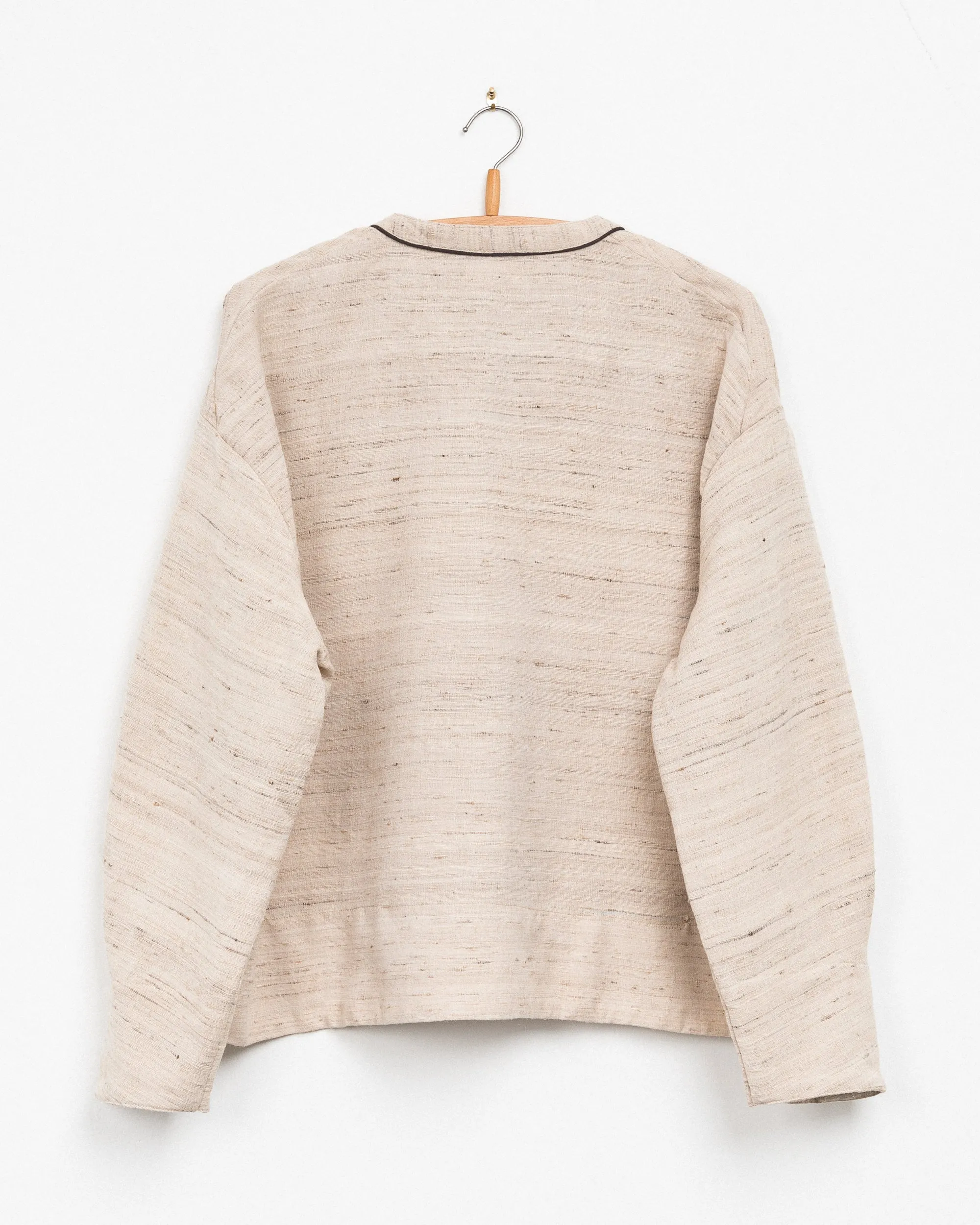 Hemani Tie Top in Camel Silk sold by The Umber & Ochre product image thumbnail 5