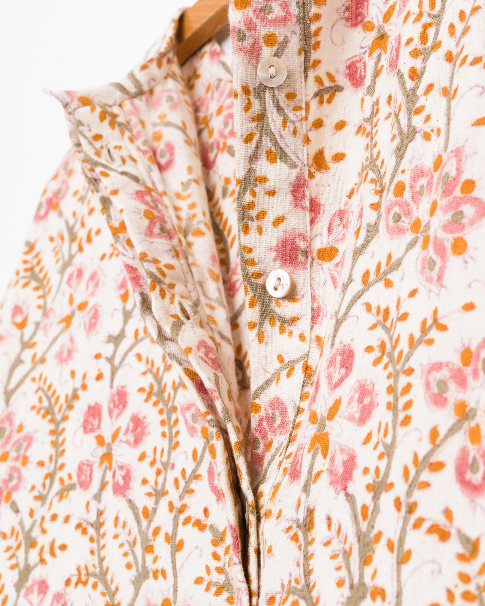 Urmi Dress in Pink Floral Block sold by The Umber & Ochre product image thumbnail 2