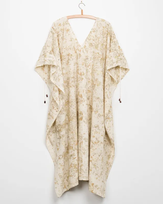 Cleo Caftan in Botanical made by The Umber & Ochre