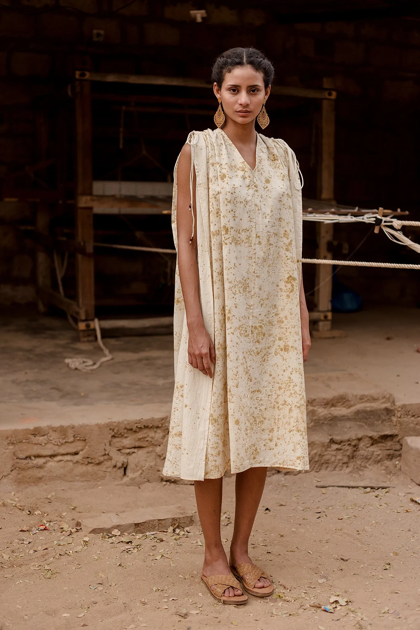 Cleo Caftan in Botanical sold by The Umber & Ochre product image thumbnail 2