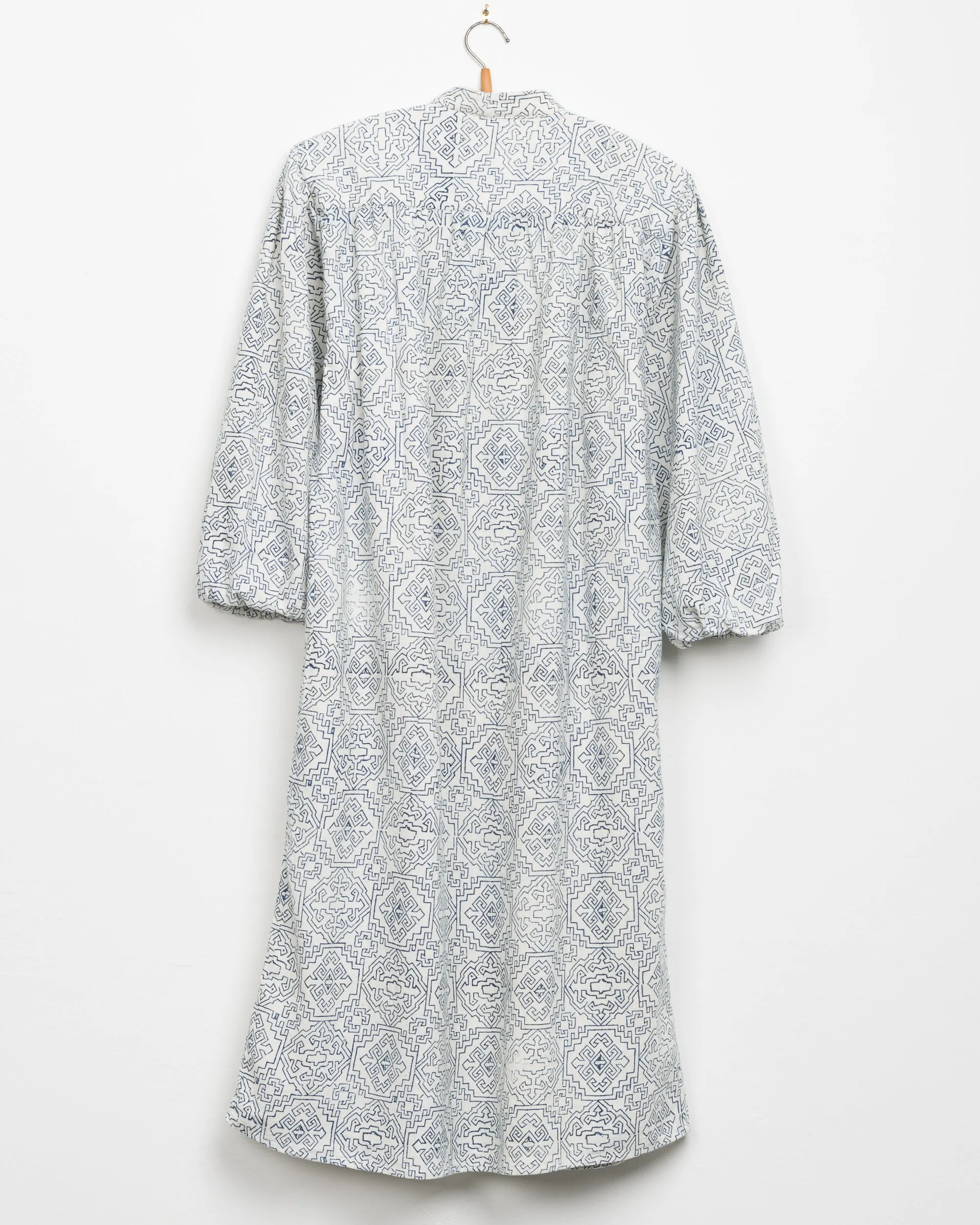 Samira Tunic in Natural Tile Block sold by The Umber & Ochre product image thumbnail 3