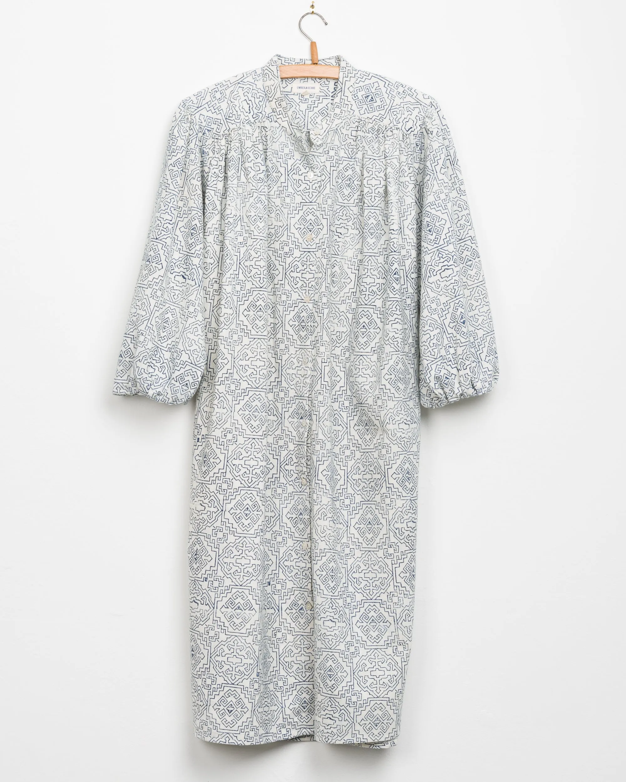 Samira Tunic in Natural Tile Block sold by The Umber & Ochre product image thumbnail 2