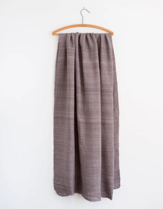 Silk Scarf in Light Grey made by The Umber & Ochre