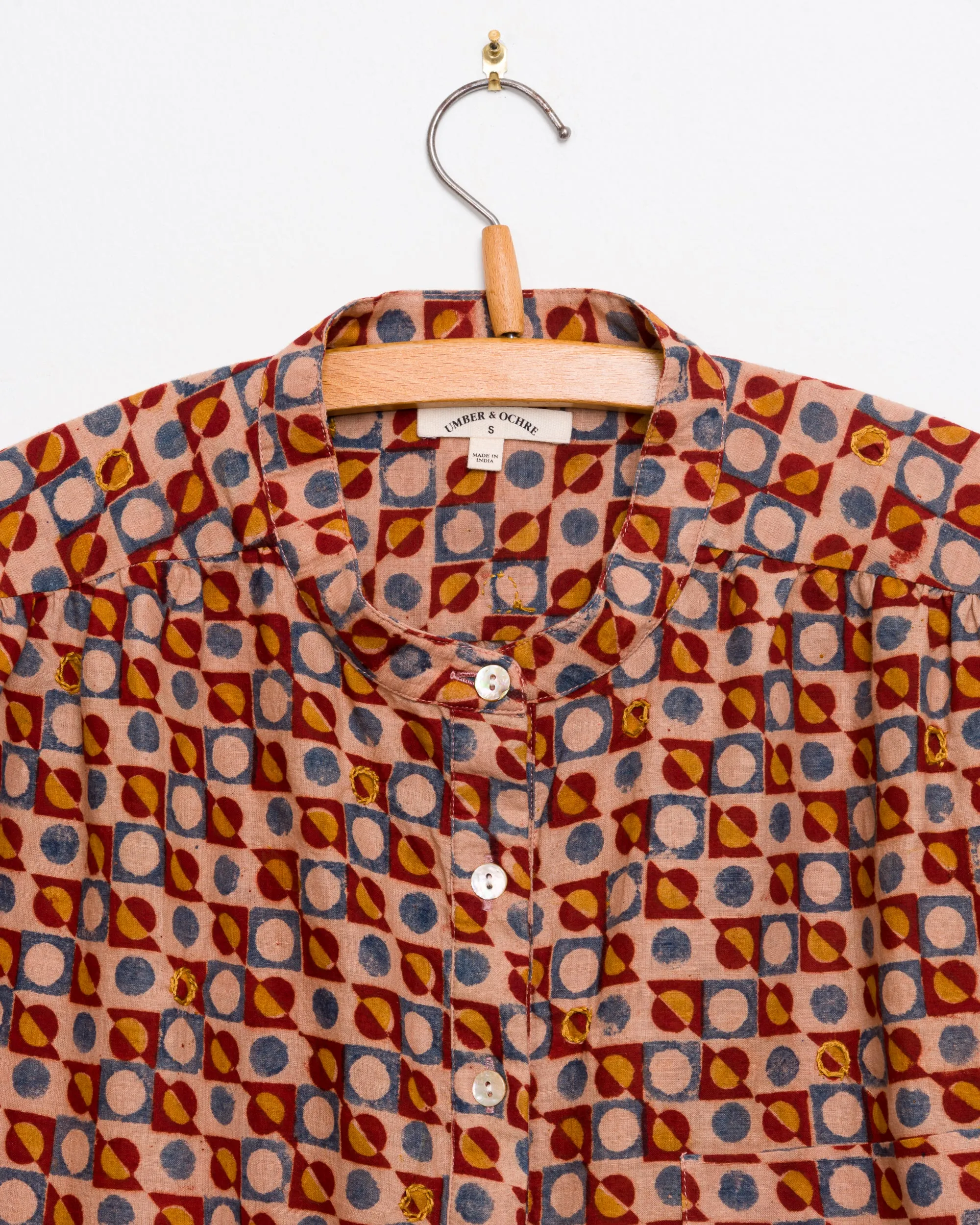 Aanya Tunic in Circles sold by The Umber & Ochre product image thumbnail 4