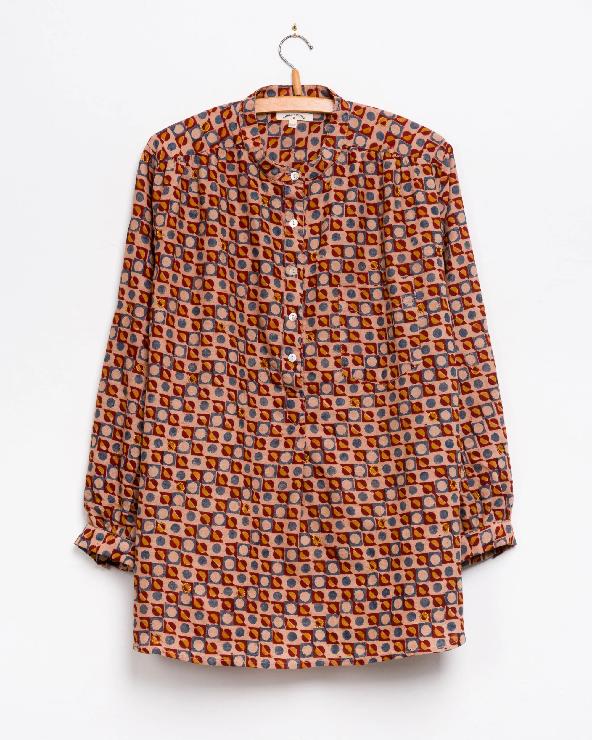 Aanya Tunic in Circles sold by The Umber & Ochre product image thumbnail 2