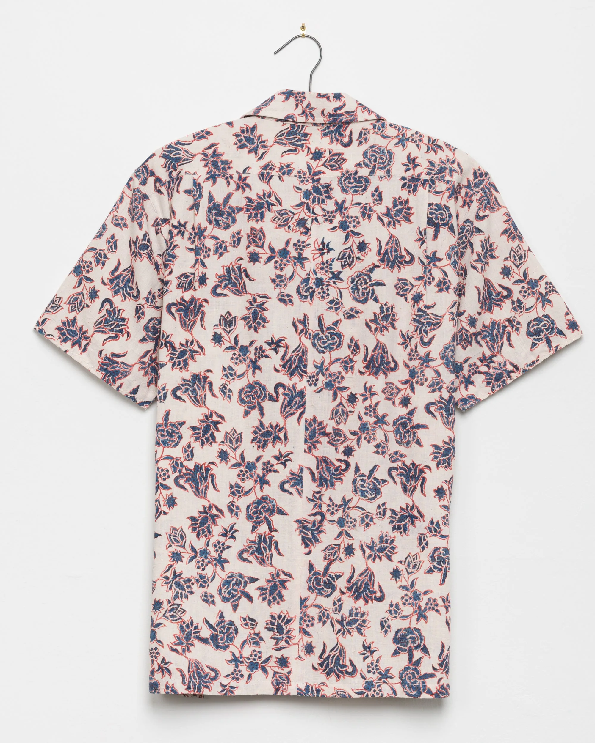 Havana Shirt in Floral Kalamkari sold by The Umber & Ochre product image thumbnail 3