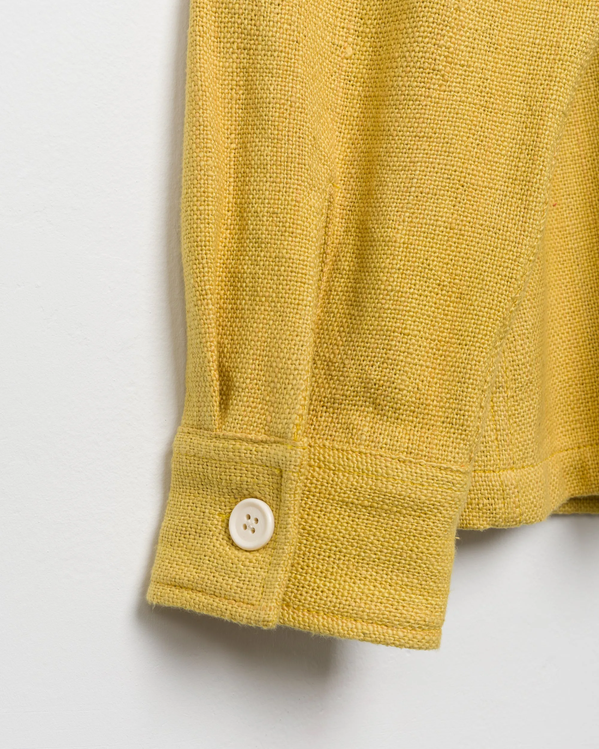 Chore Coat in Turmeric Nubby Cotton sold by The Umber & Ochre product image thumbnail 5